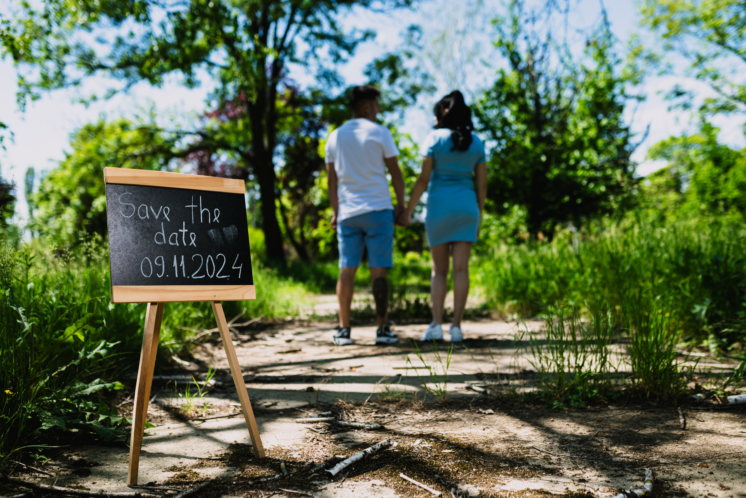 Save the date cu burtica — Alexandra & Sergiu. Giani Maftei