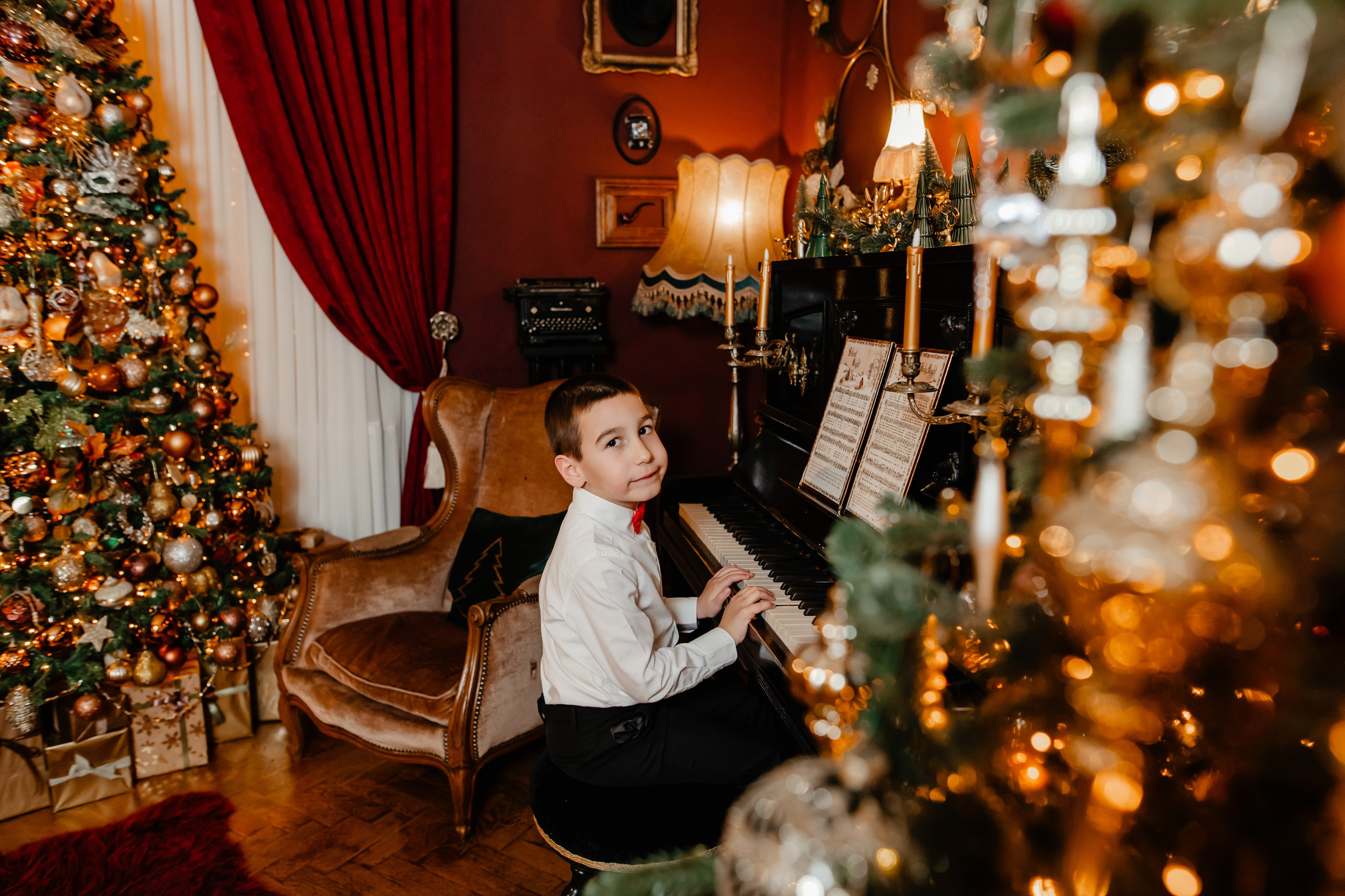 Sedinta Craciun Georgiana Baltaretu si fam. Ana Maria Dragan Fotograf Evenimente