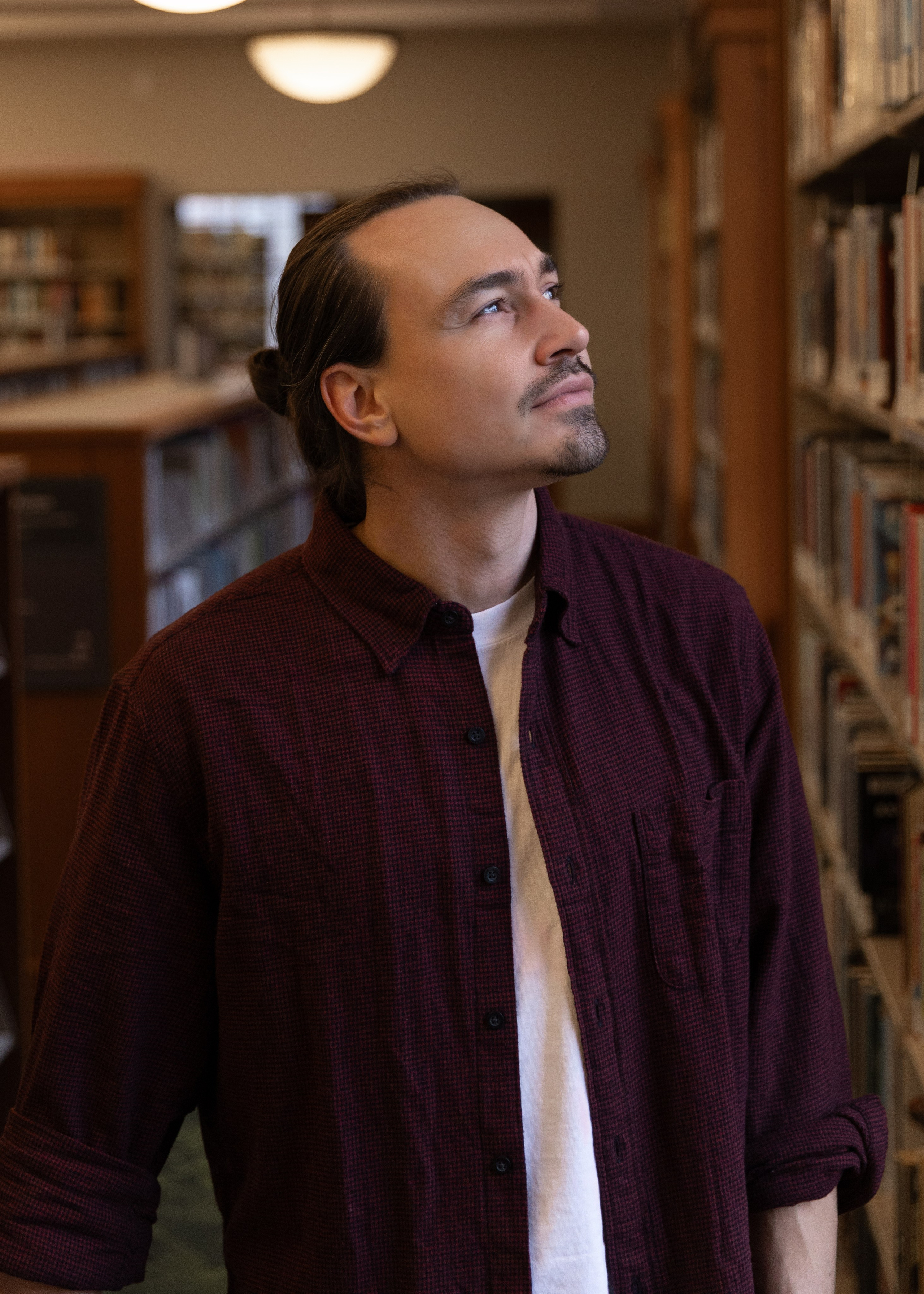 Library Portland. Family and Wedding photographer