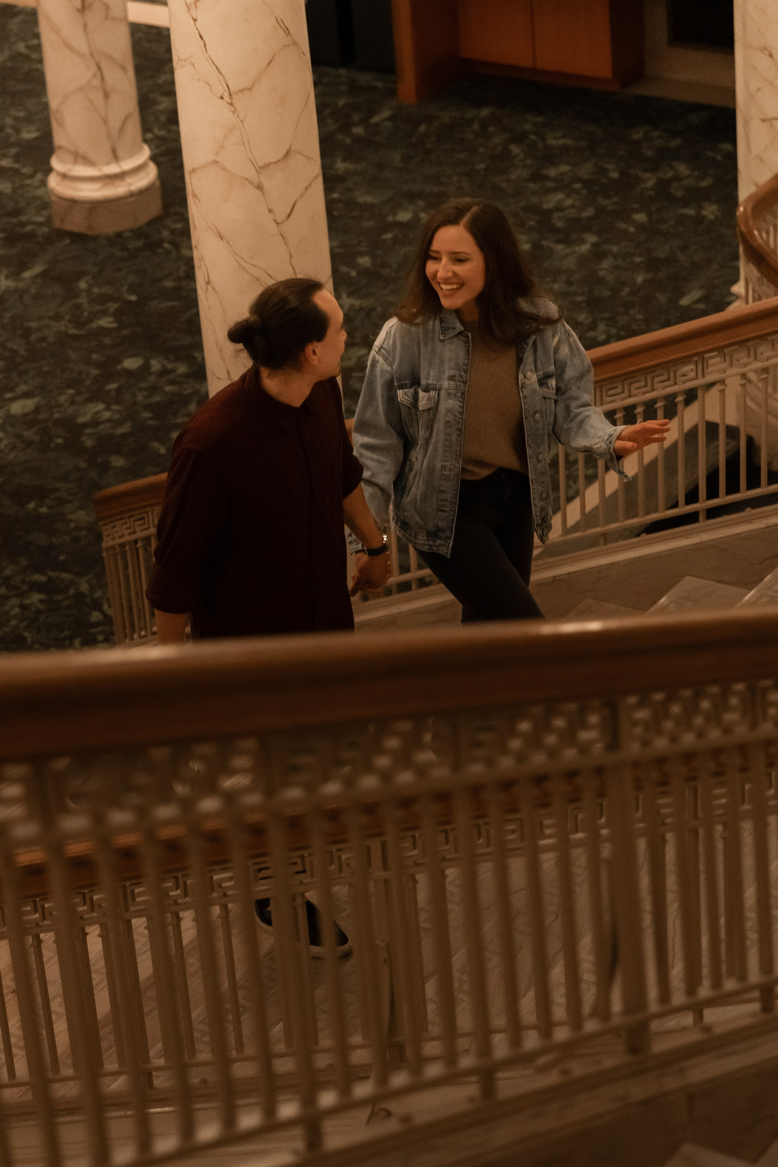 Library Portland. Family and Wedding photographer