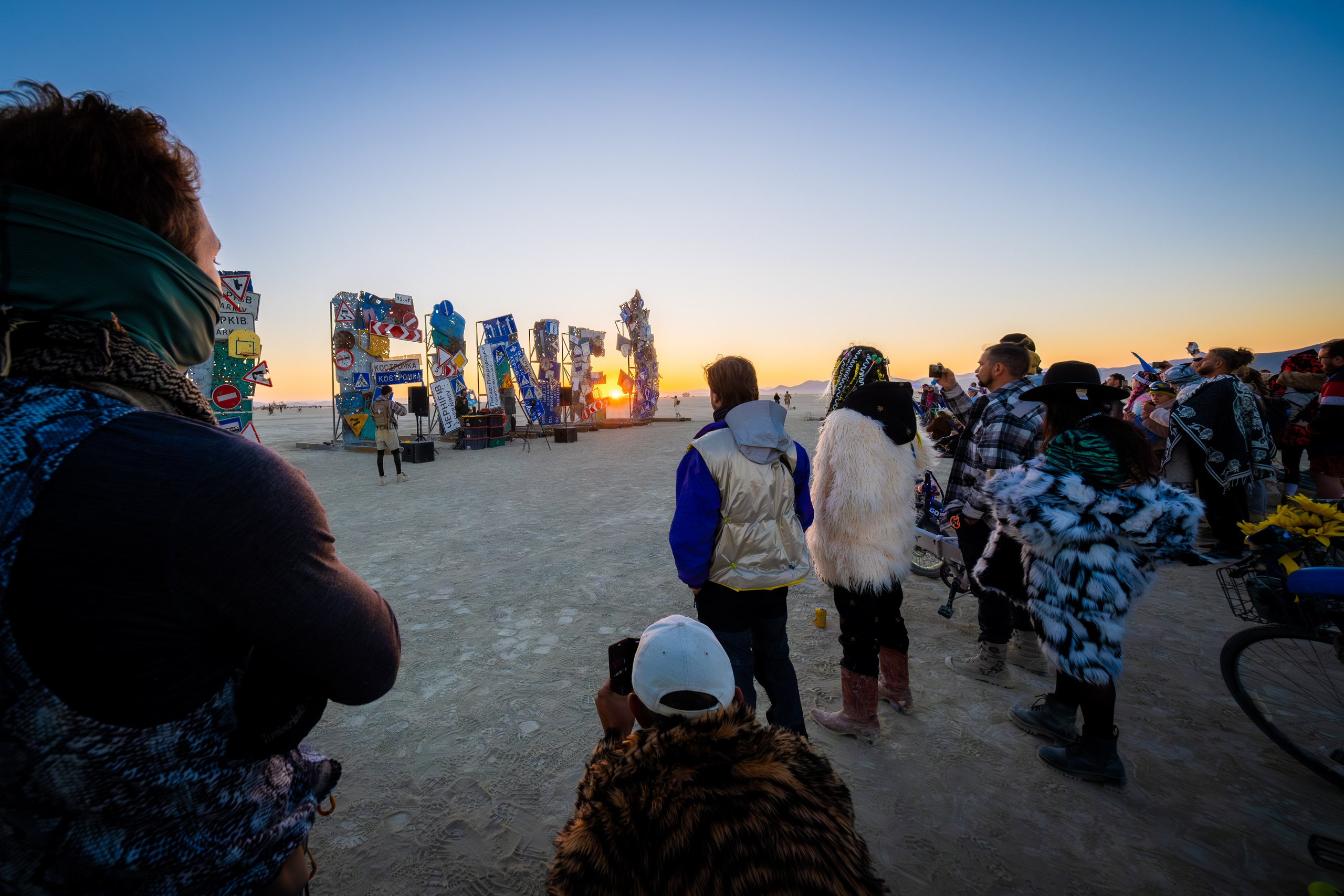 BURNING MAN 2024. Reportage concert portrait photography in the San Francisco Bay Area