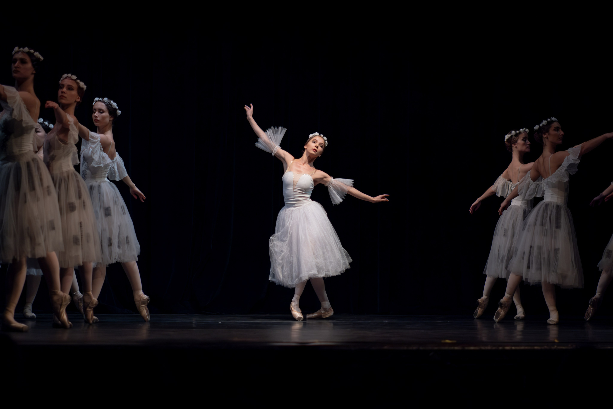 Grand Kyiv Ballet / Giselle. Reportage concert portrait photography in the San Francisco Bay Area