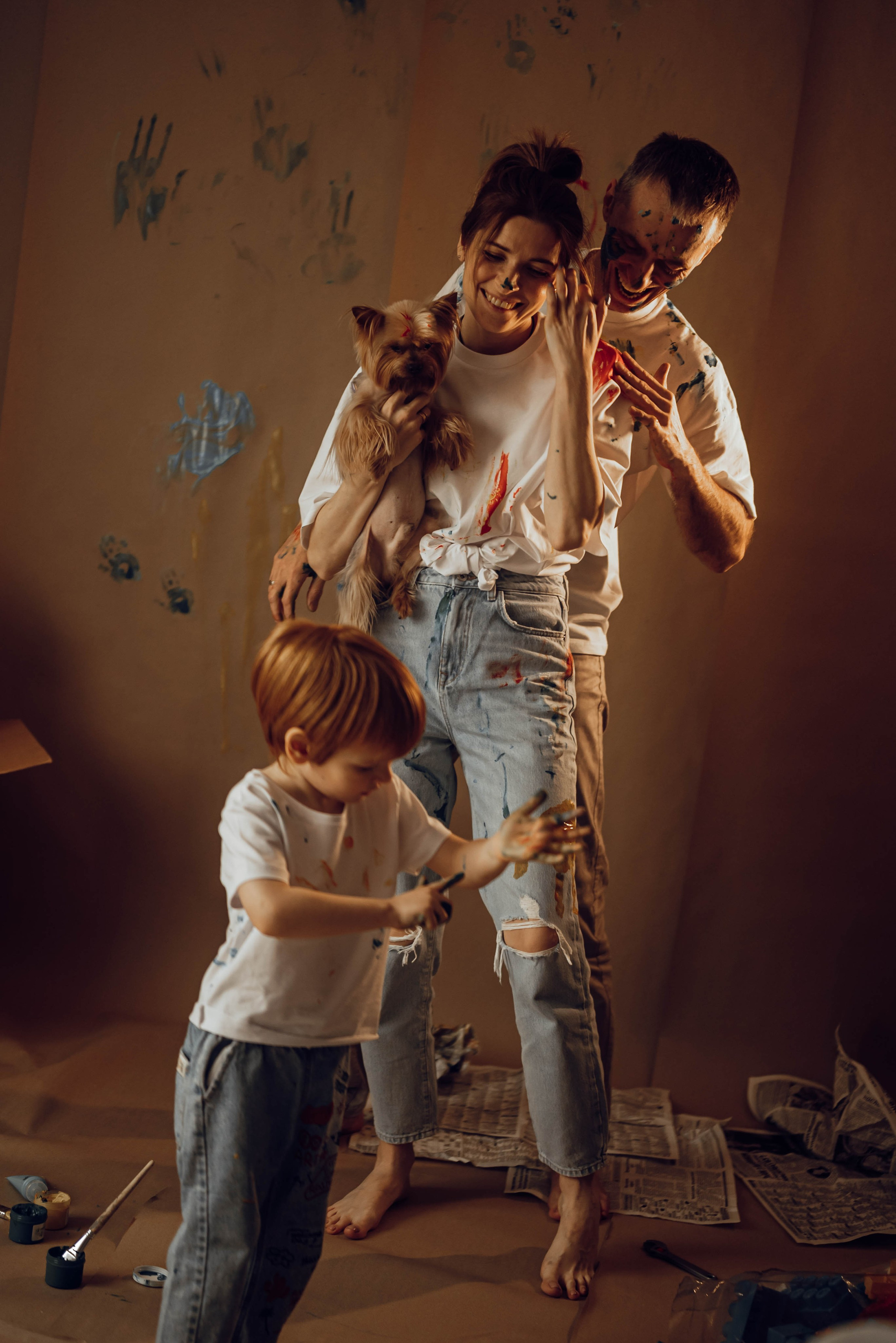 Полина, Вова и Назар. Фотограф Ирина Новикова