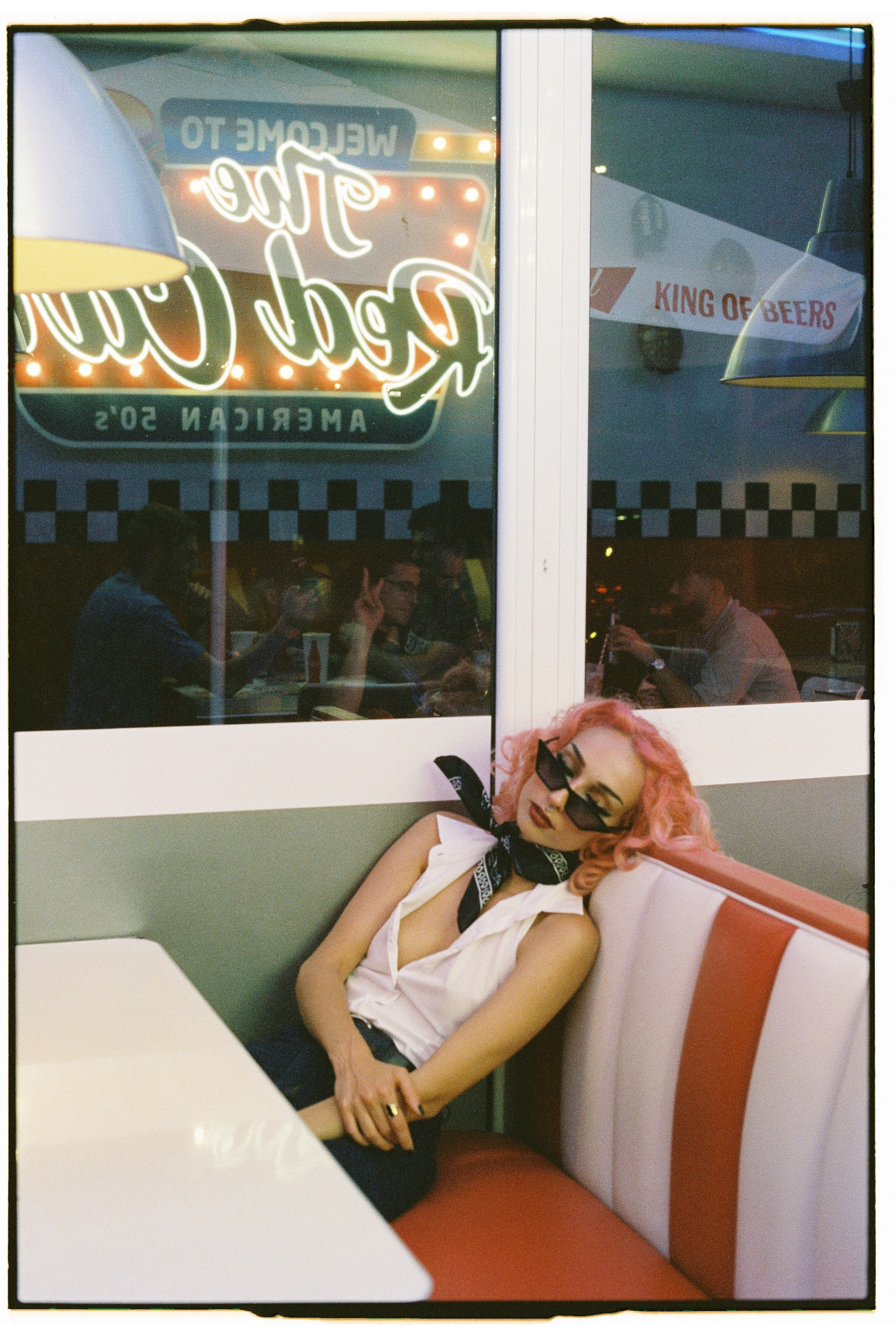 Adriana / CINESTILL 800T. Portrait photographer in Madeira — Marina Shtukina