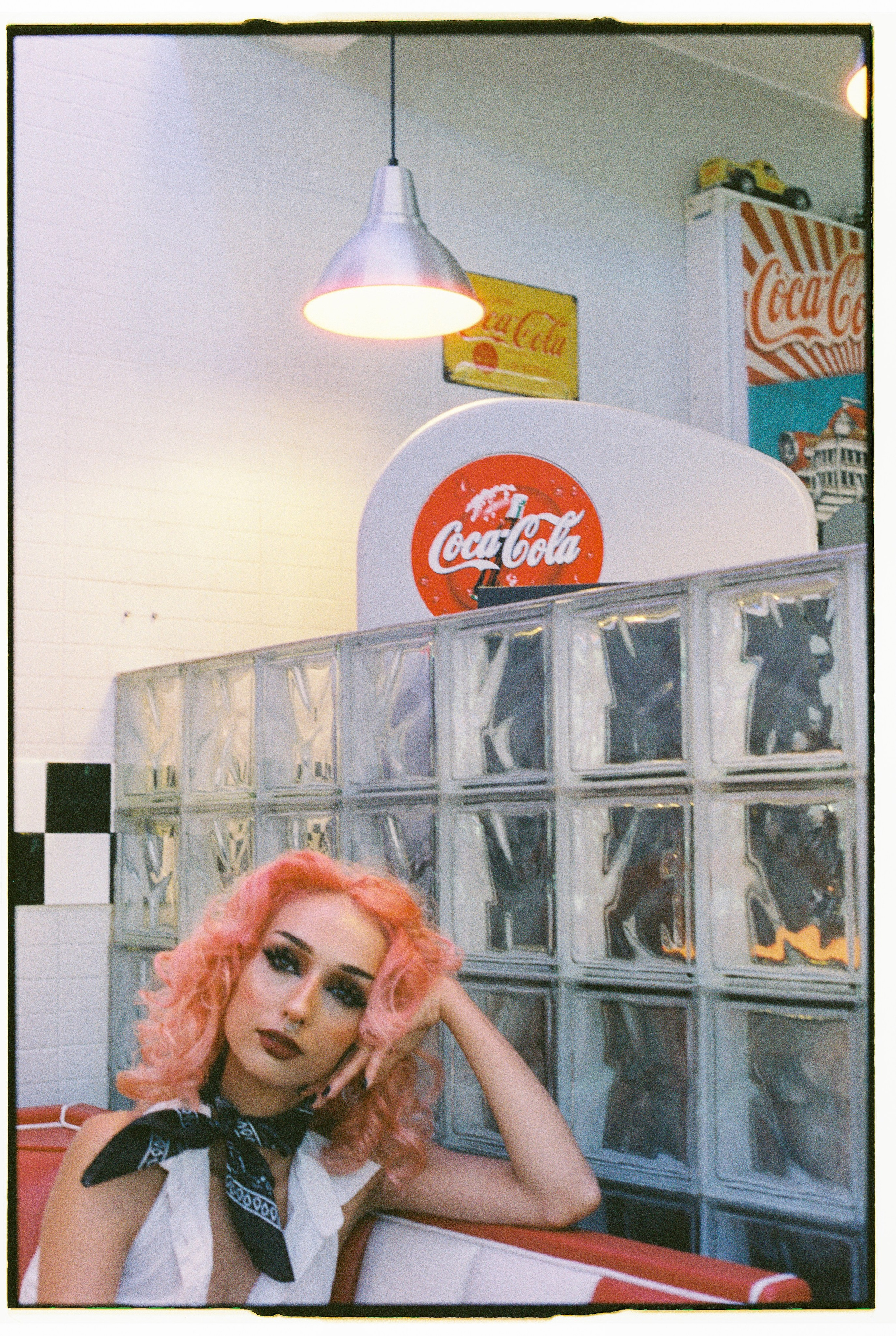 Adriana / CINESTILL 800T. Portrait photographer in Madeira — Marina Shtukina