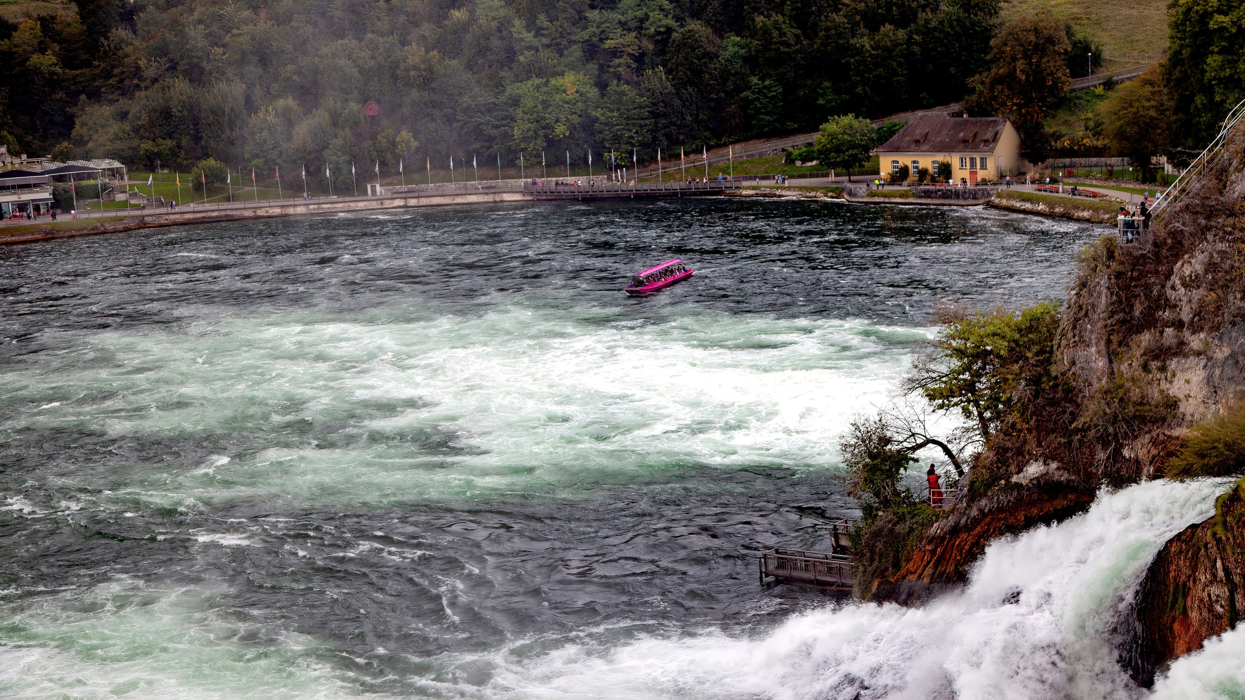 186.Rhine Falls.Switzerland.23.9.2024. Путешествия в формате 360......