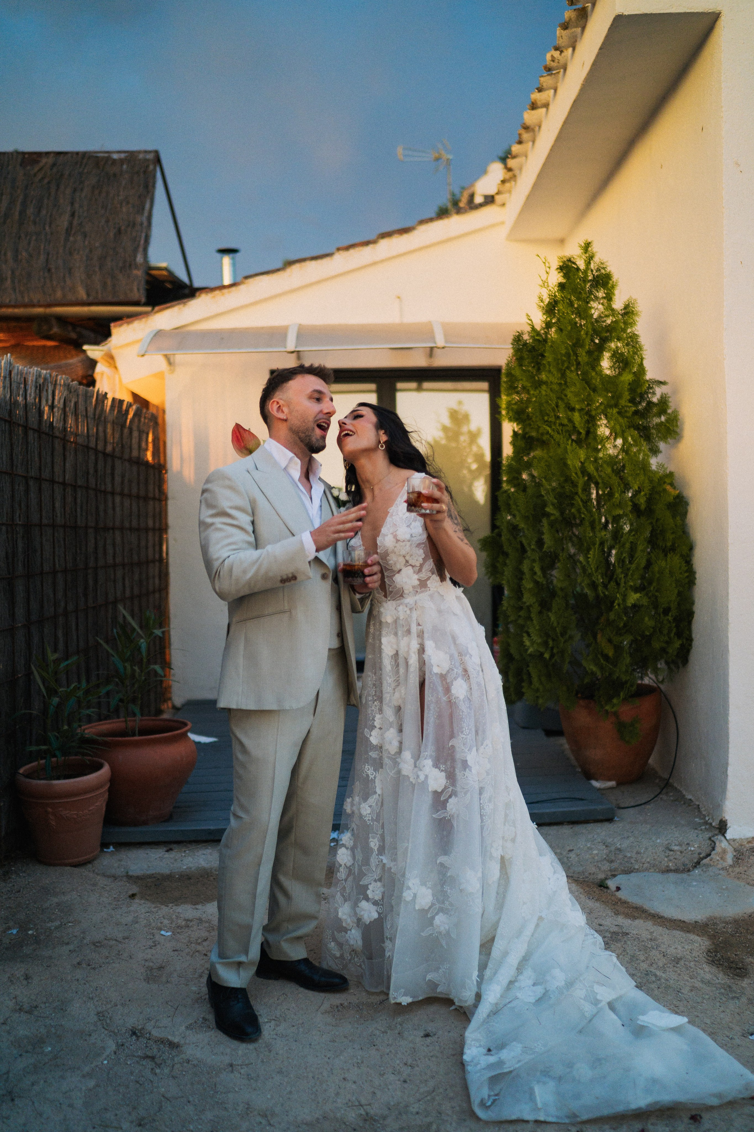 Nerea y Samuel. Christian García