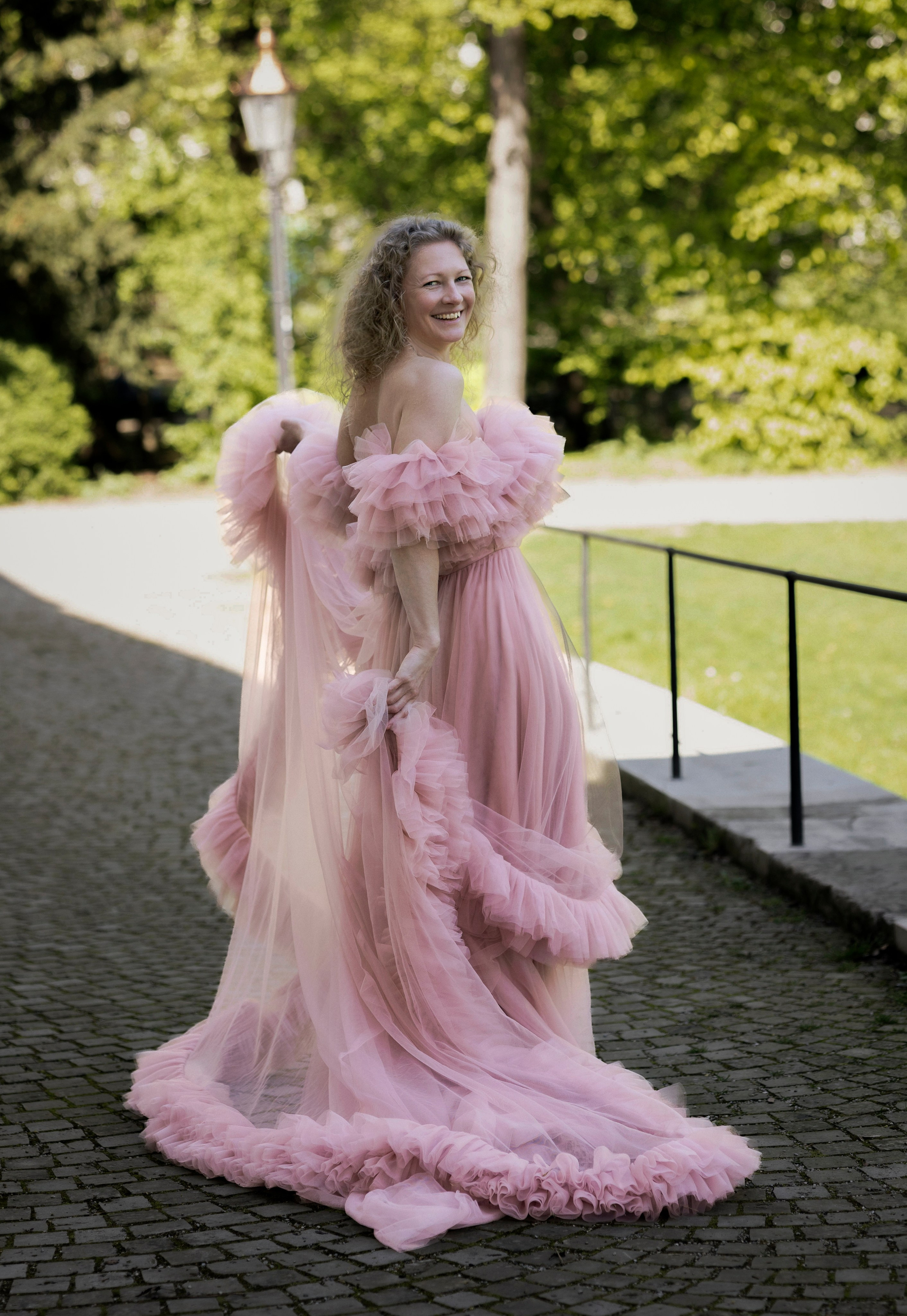 Long dresses shooting. Photographer in Munich