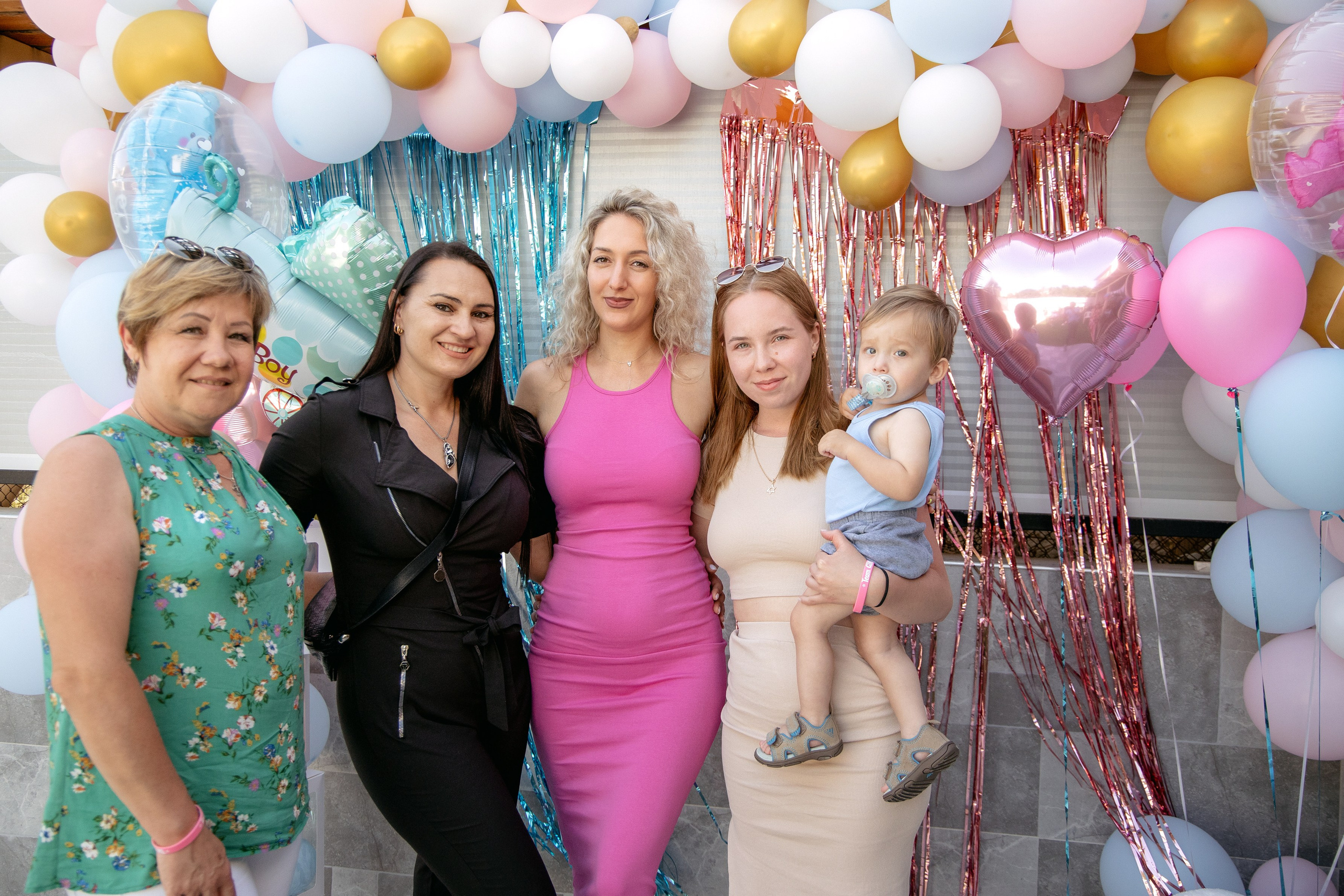 Gender Party for Alina and Michael. Home