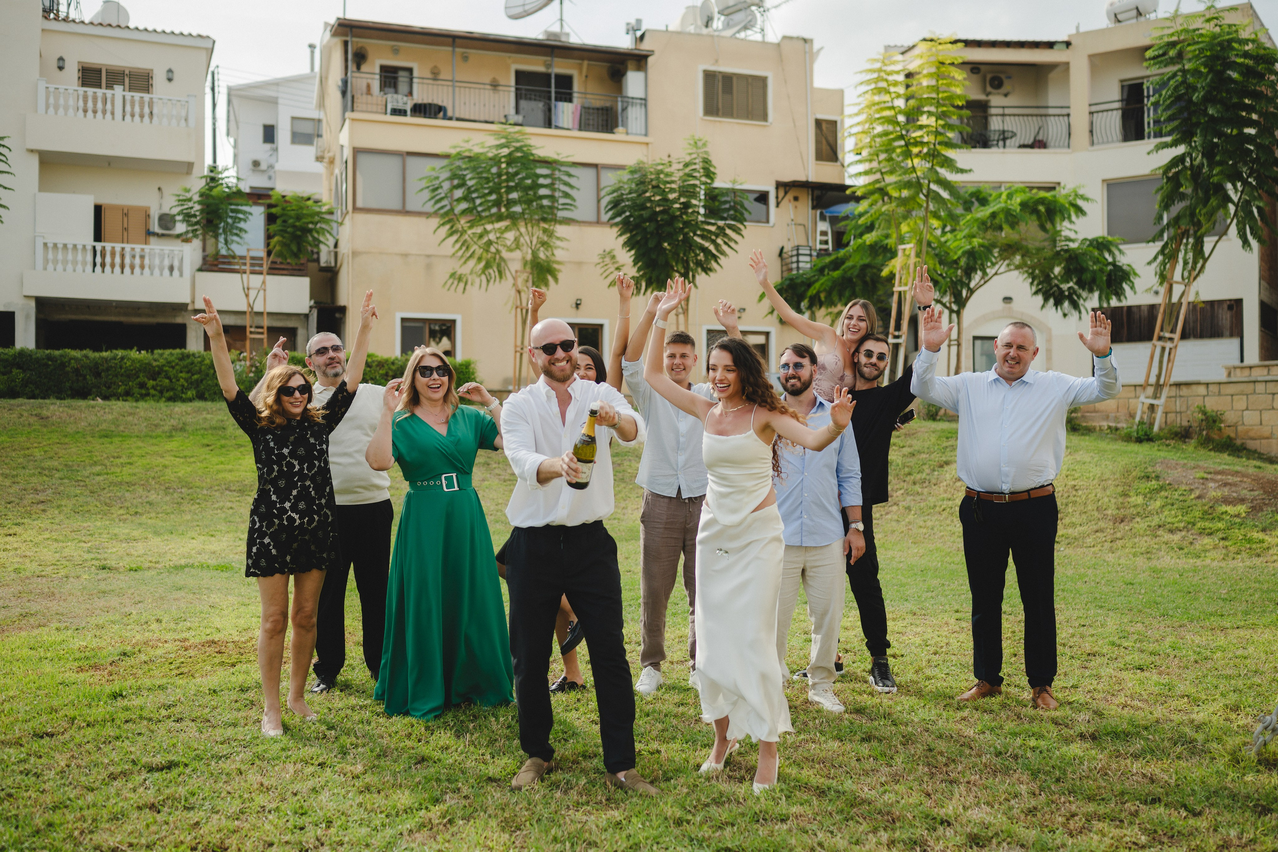 Small wedding photoshoot. Professional photographer in Cyprus Katerina Stepanchenko