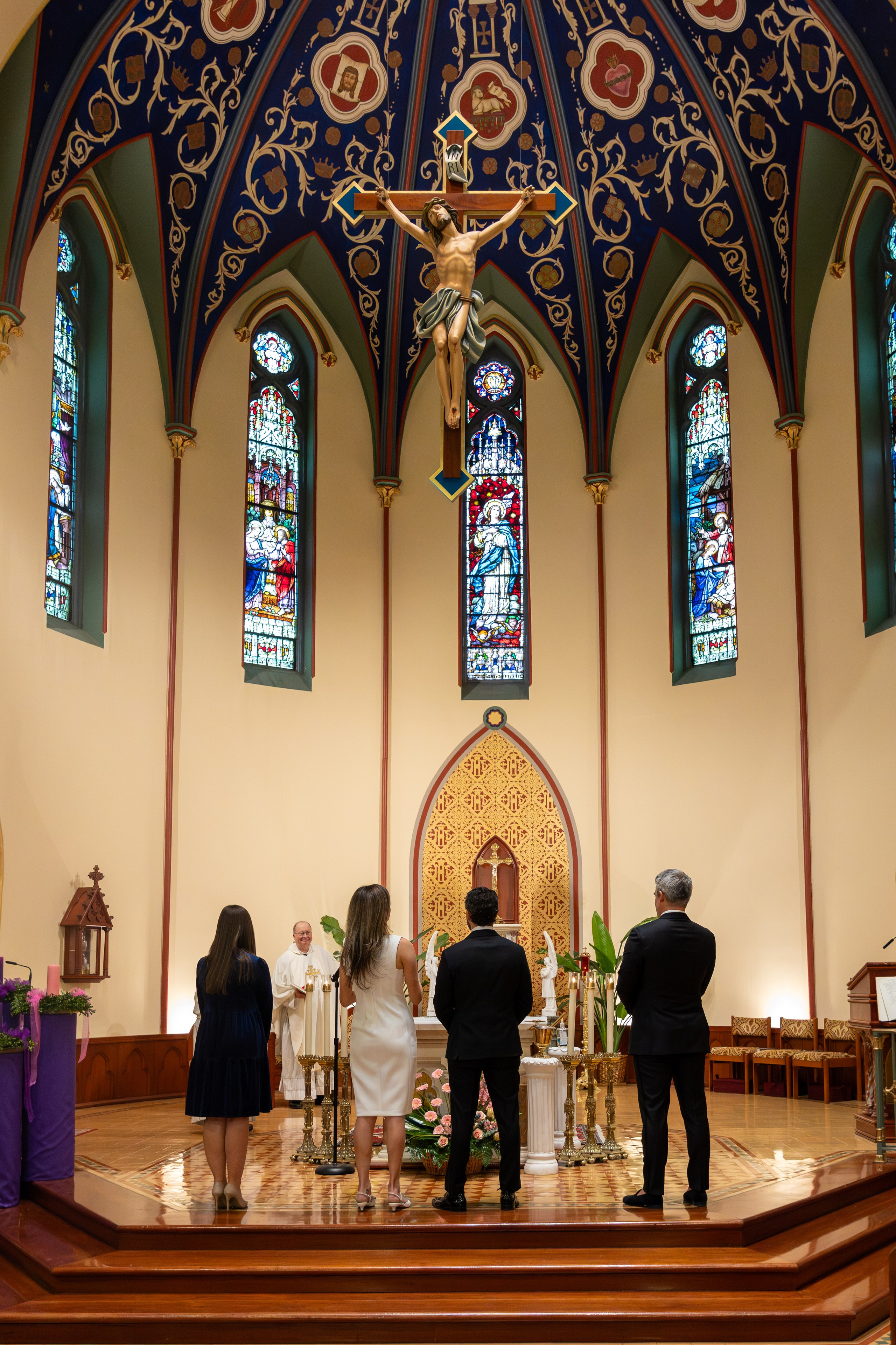 Catholic Wedding Ceremony. Family, lifestyle, and commercial photography in New York and New Jersey