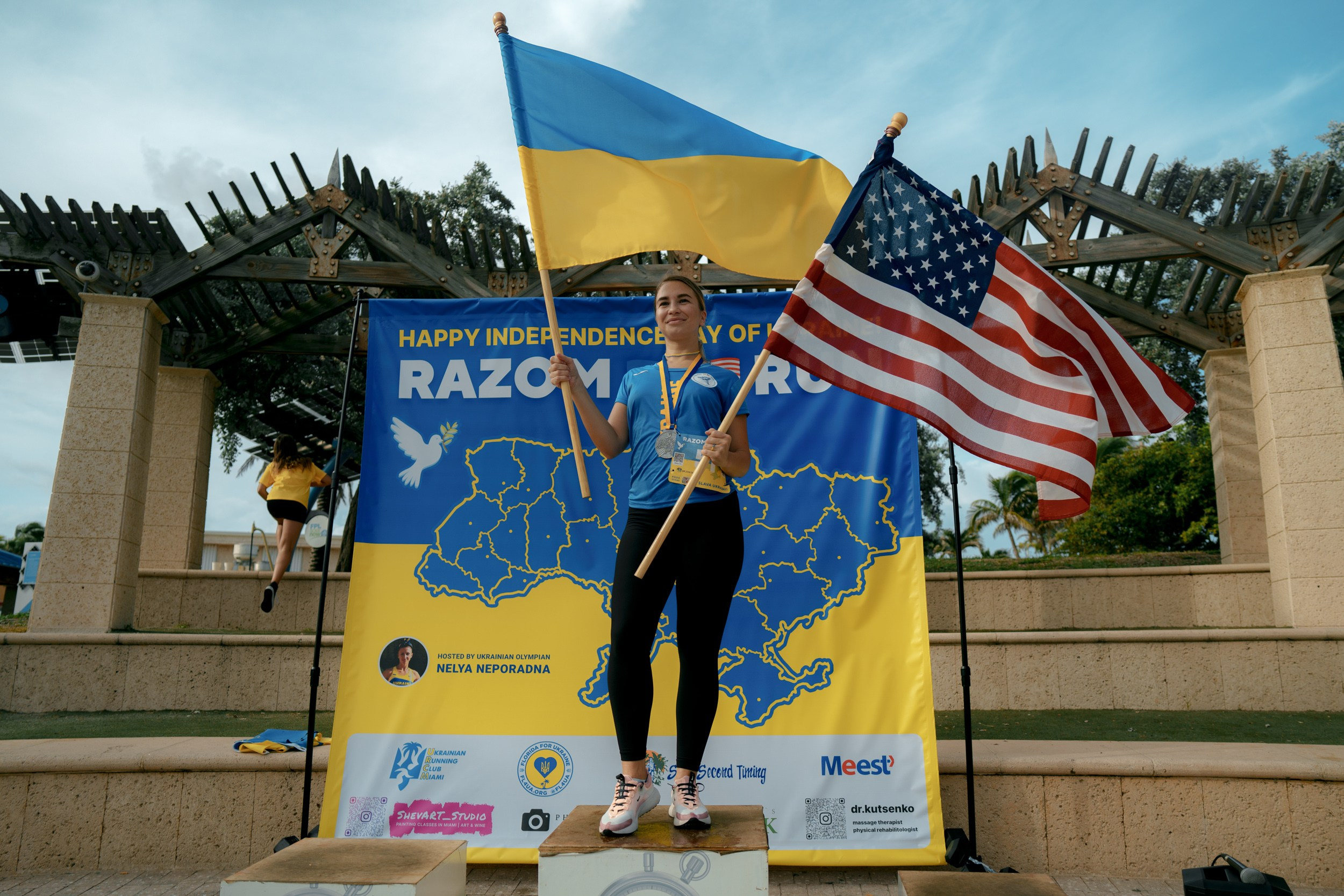 RAZOM RUN. ФОТОГРАФ ФЛОРИДА МАЙАМИ