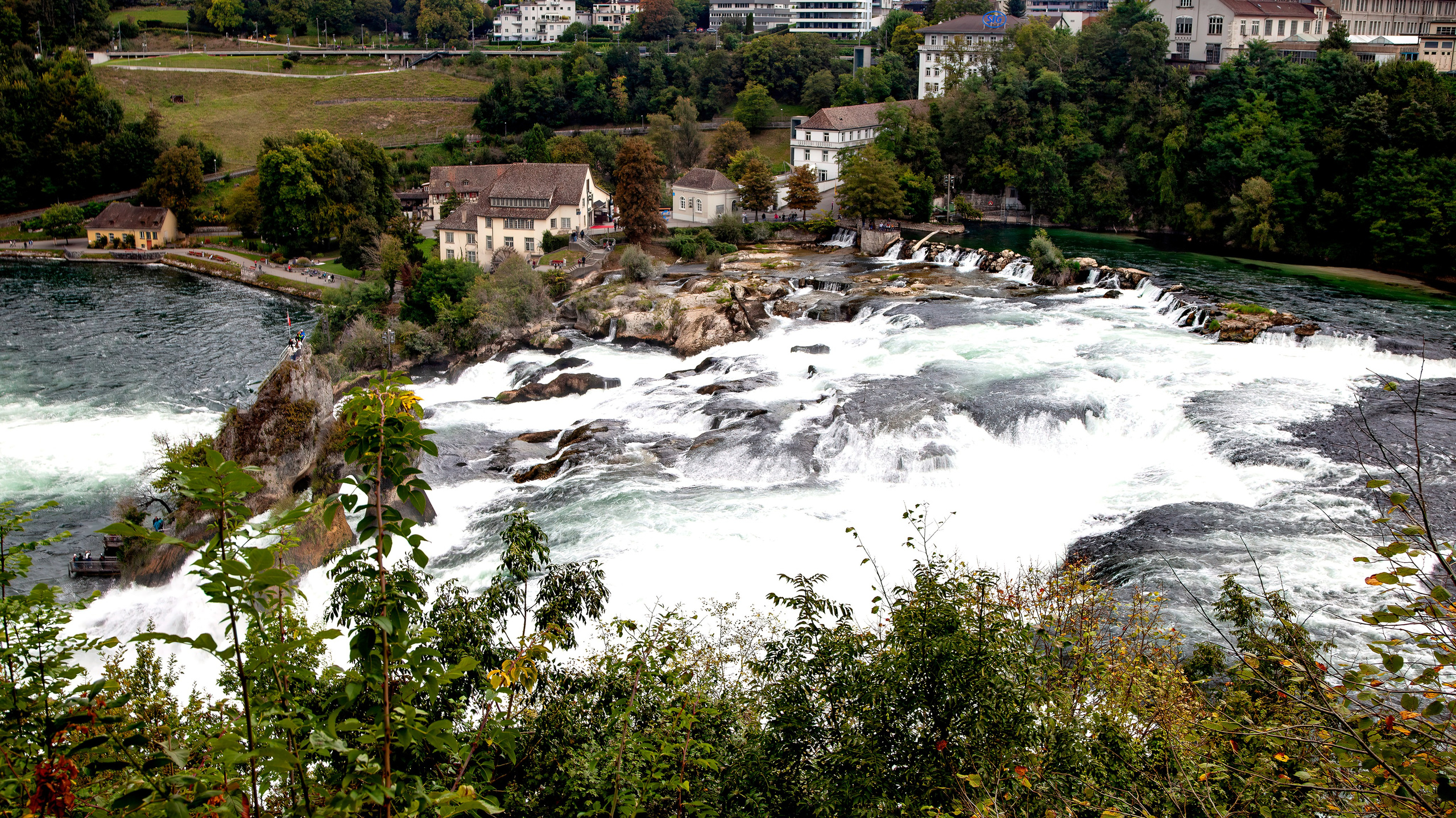 186.Rhine Falls.Switzerland.23.9.2024. Путешествия в формате 360......