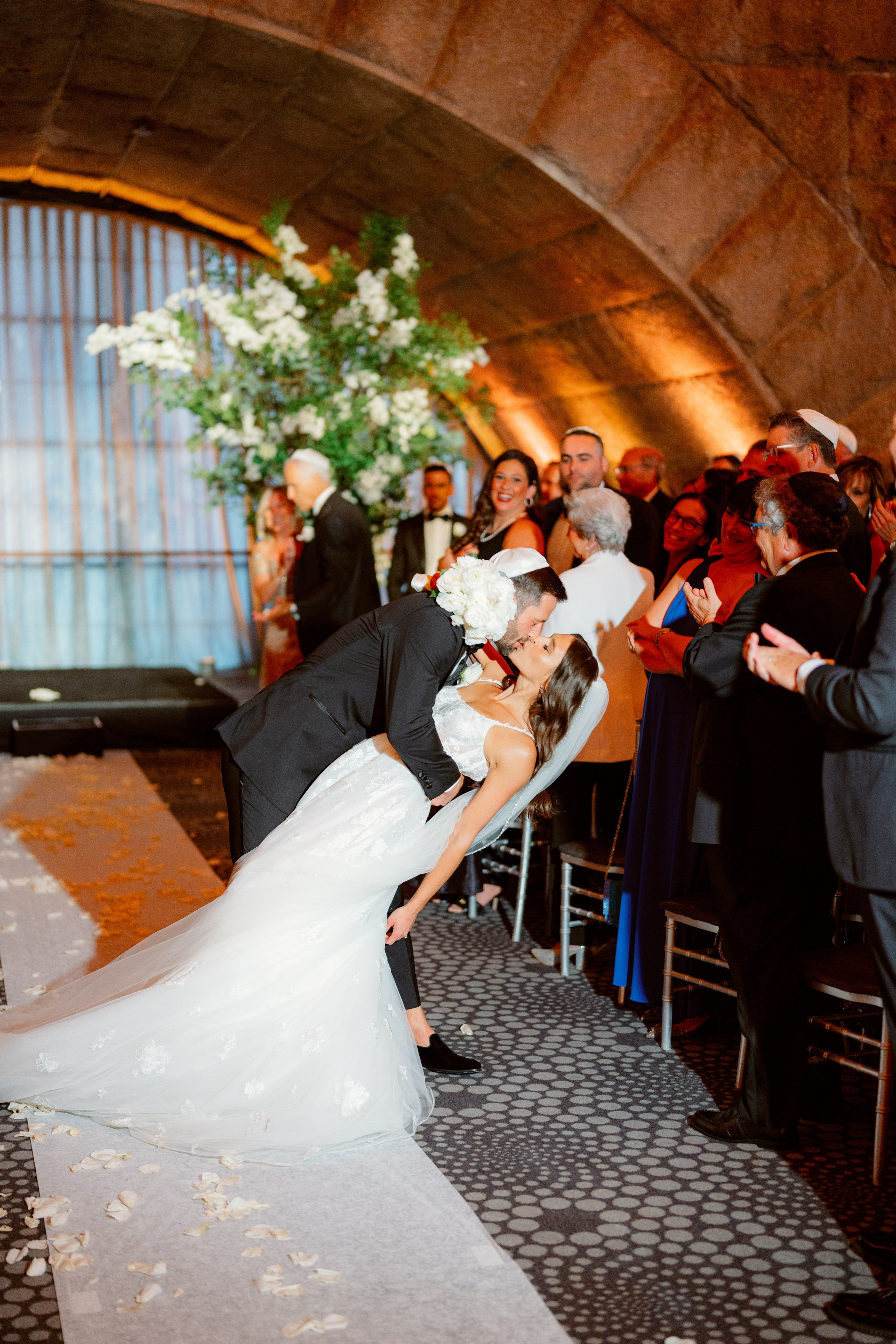 Kelsey and Scott’s Grand Jewish Wedding at Guastavino’s. Wedding photographer and videographer New York | New Jersey