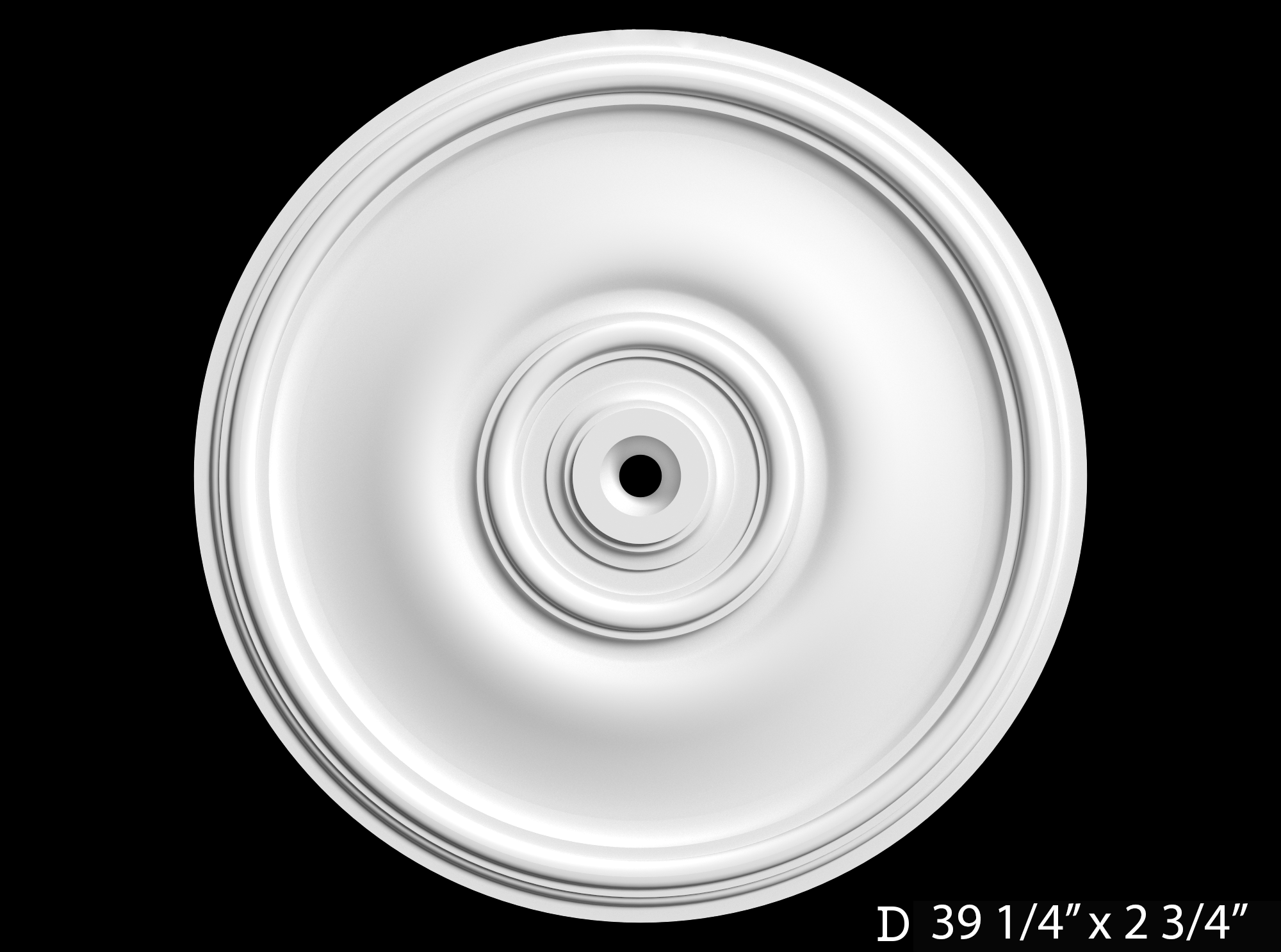 Medallions. Plaster molding