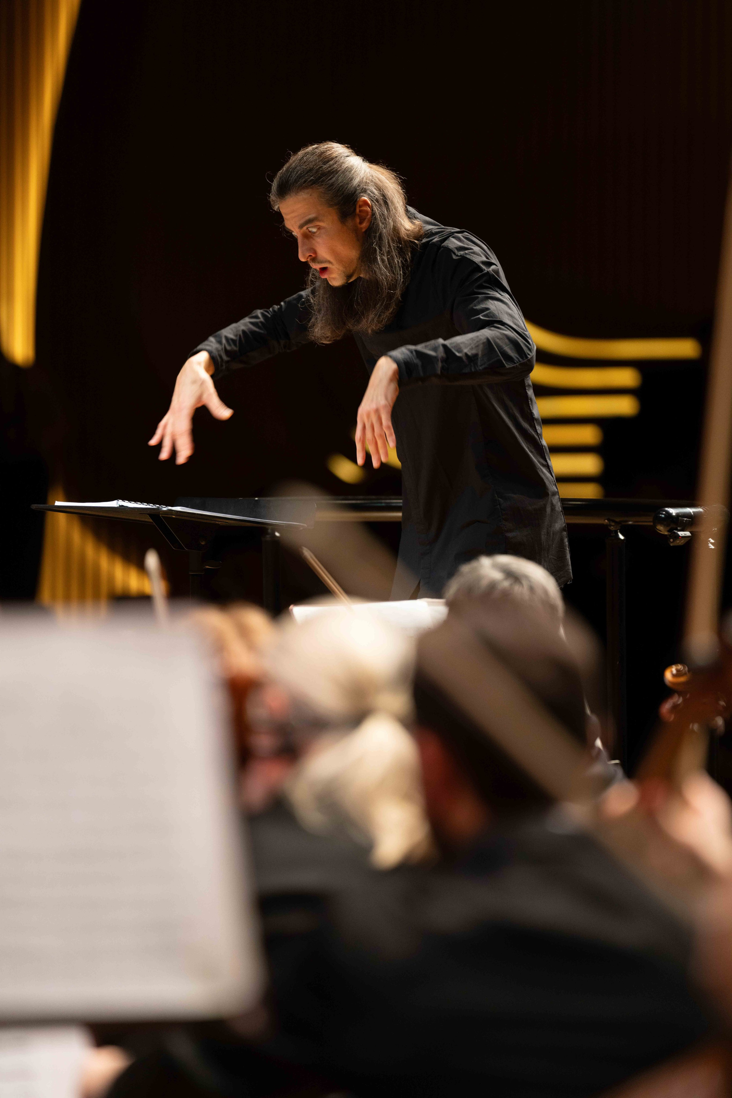 The Tchaikovsky Academic Grand Symphony Orchestra in Baku. Wedding&Event photographer Ismail Rzayev in Baku