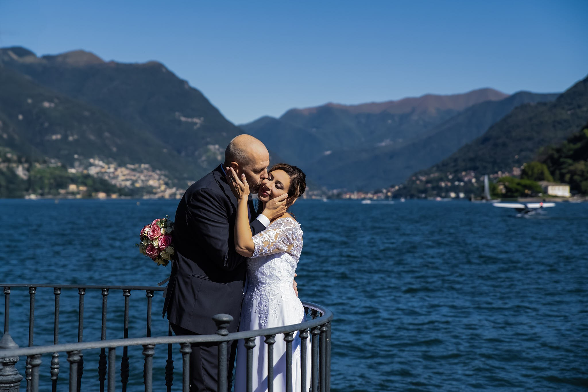 Karin & Guido. Fotografo matrimonio Lago di Como Ferrari Media Production