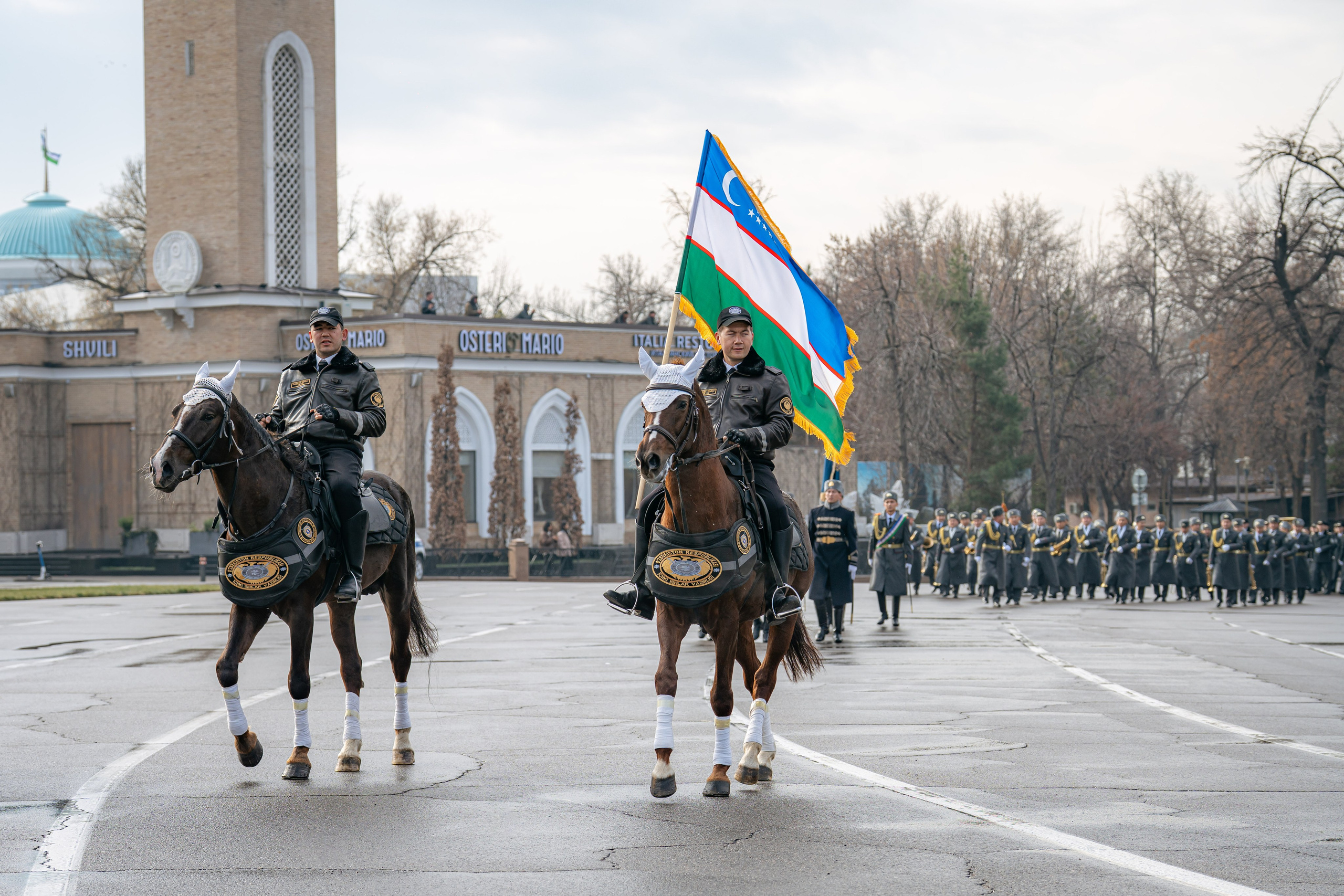 В Ташкенте прошел парад ко Дню защитников Родины. Георгий Намазов | Фотограф в Ташкенте