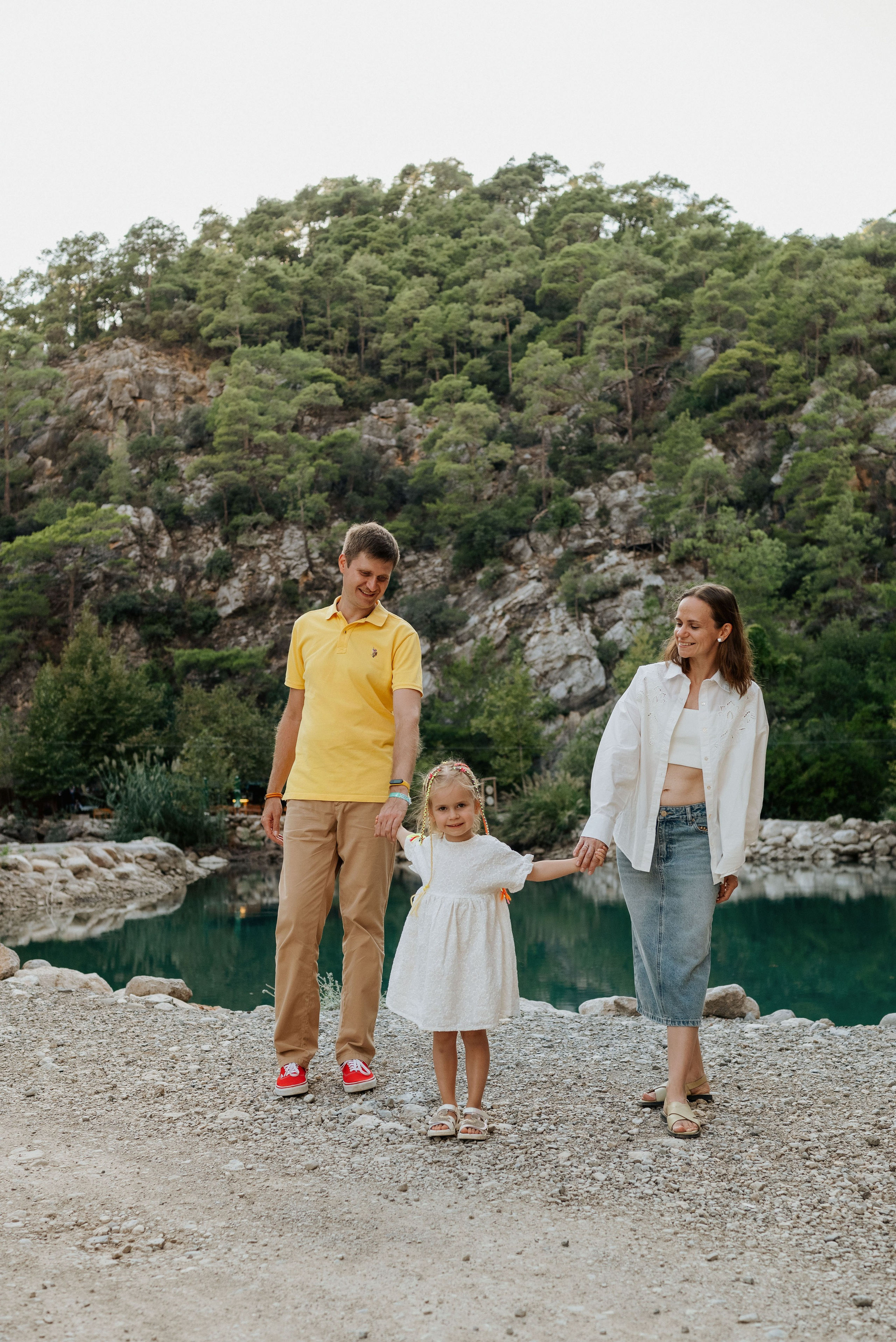 Семейная фотосессия в каньоне Гёйнюк. Photographer in Antalya, Kemer, Turkey