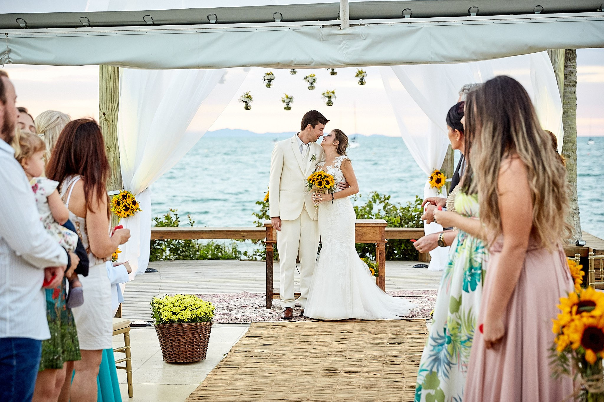 Casamento Larissa e Robson. Fotógrafo de casamentos em Florianópolis