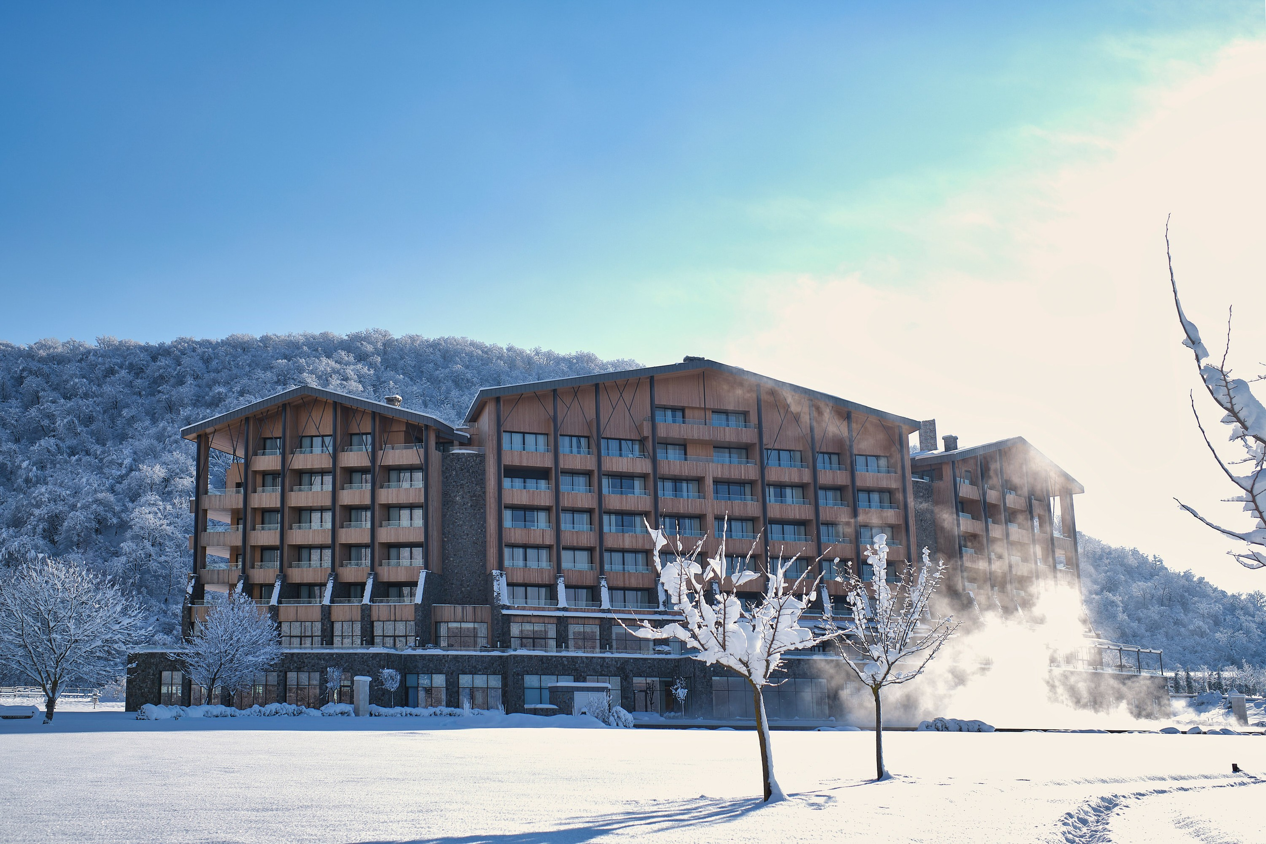 Chenot Palace Hotel, Winter 2020, Azerbaijan. Elmar Mustafazadeh Photography