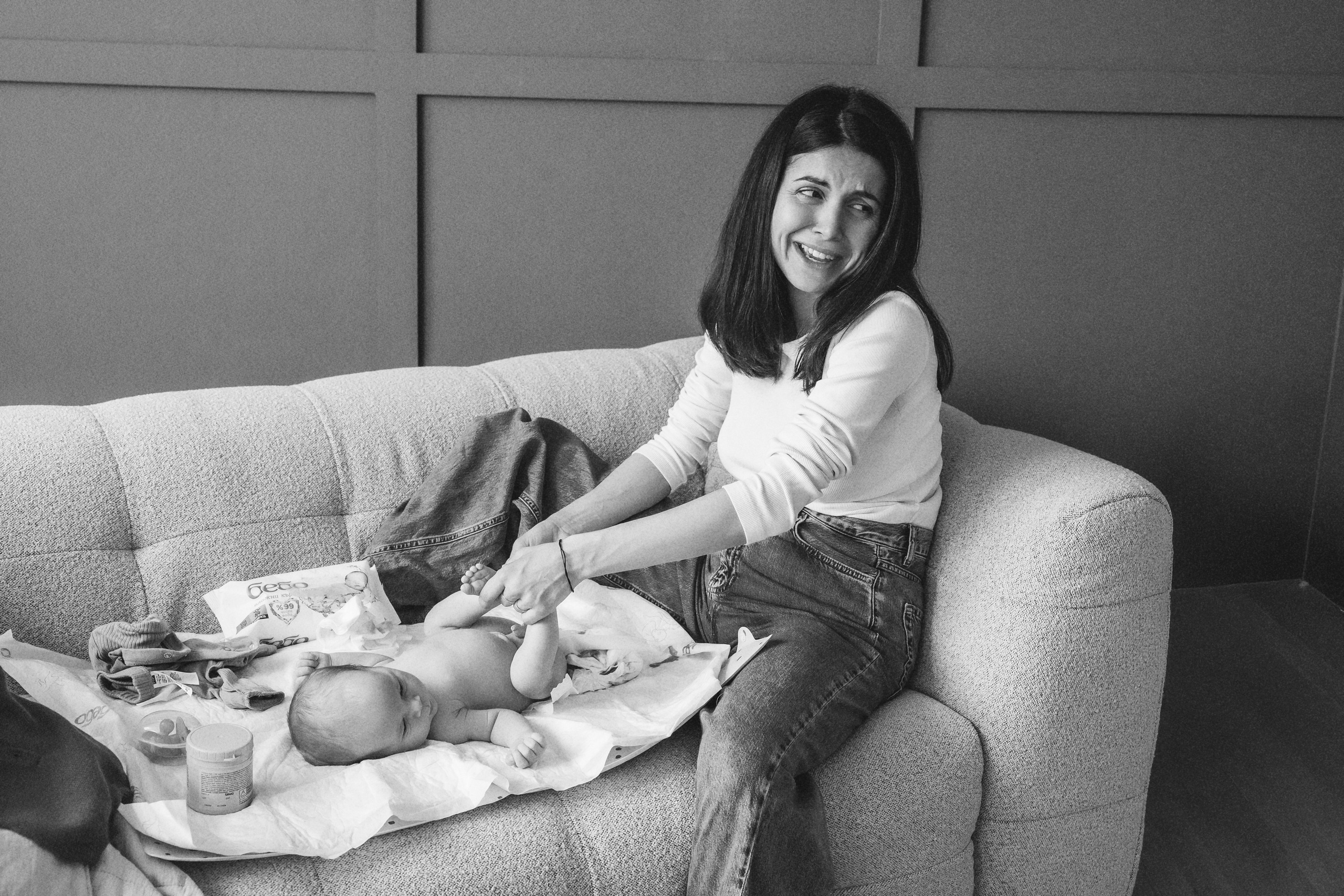 Фотосесия за новородено. Фотограф Ирина Йотова