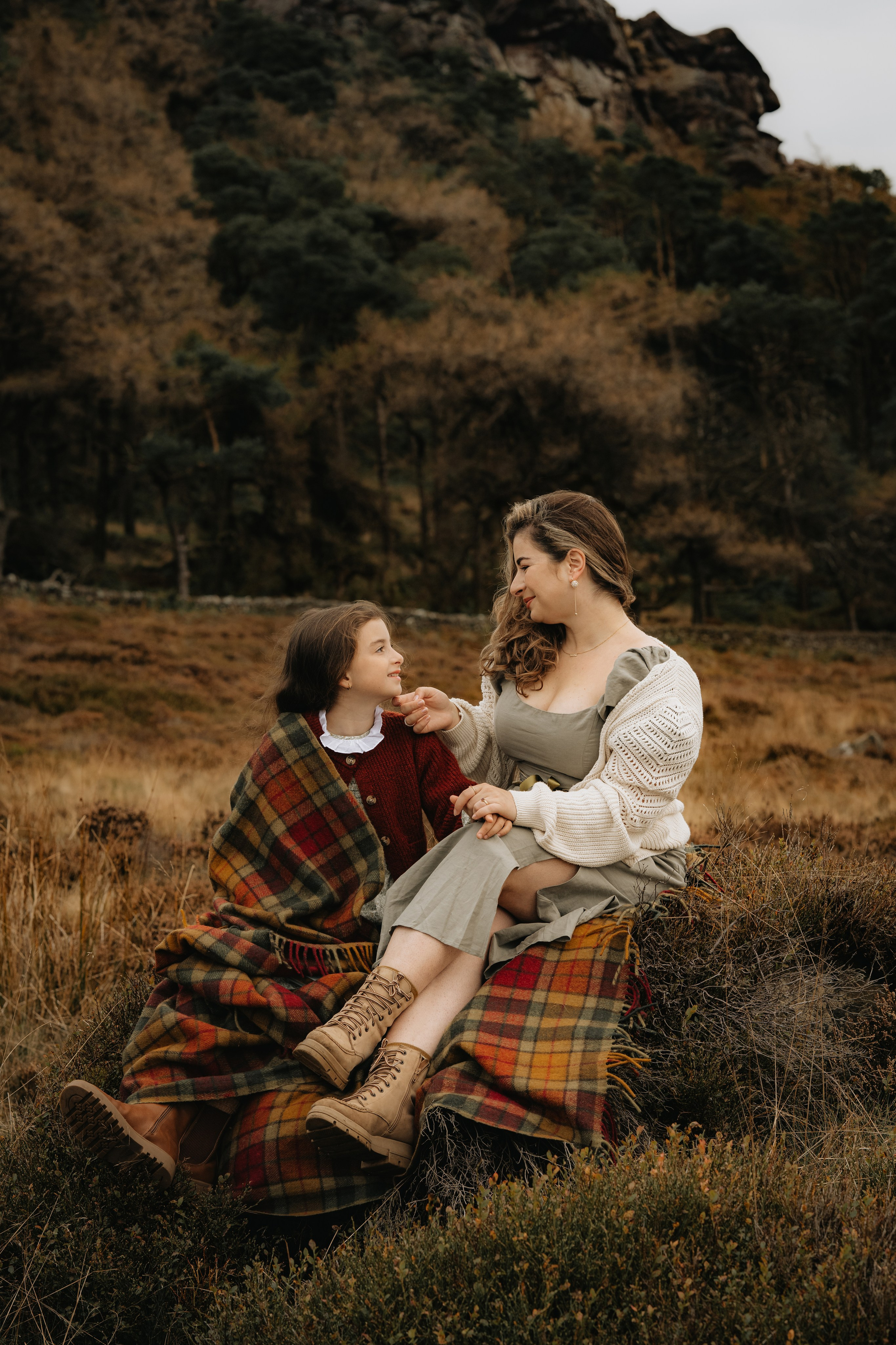Mommy and me, Peak District. Tania Gandrabur, photographer in West Midlands, England