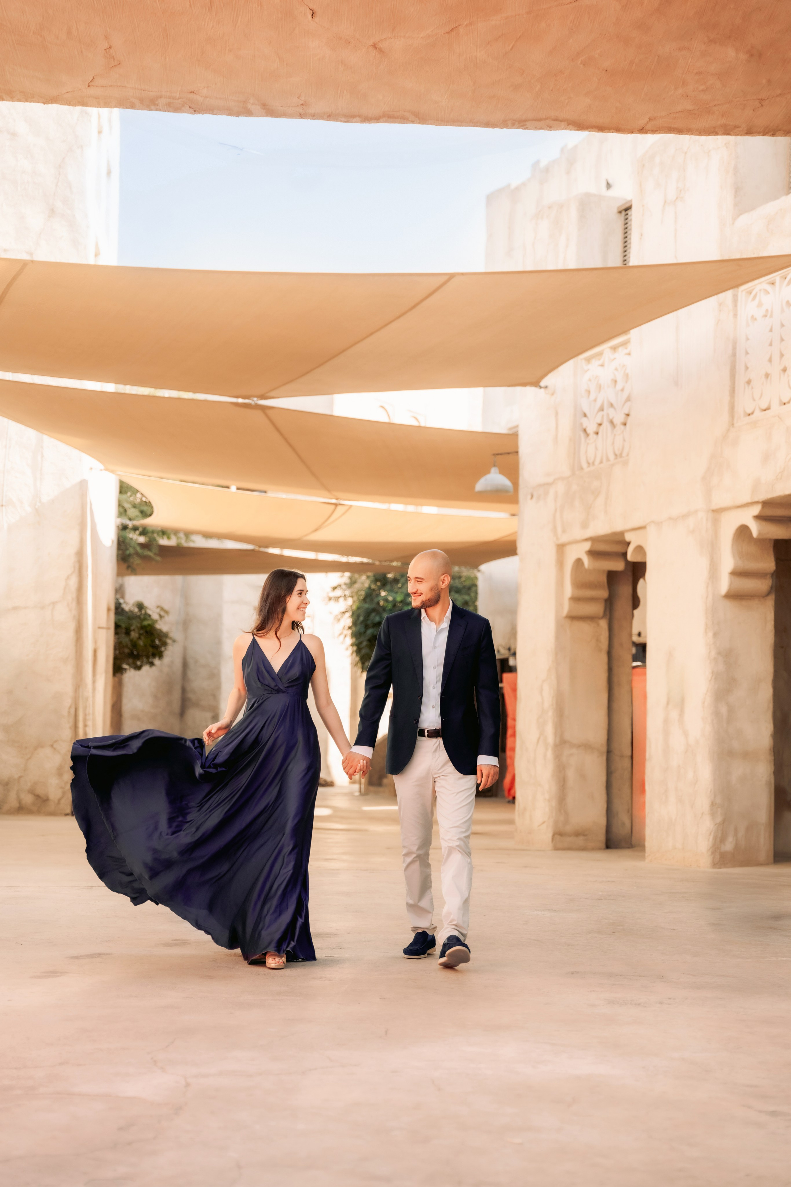 Old Dubai, New Love. Angela Iakovleva — Family Photographer in Dubai