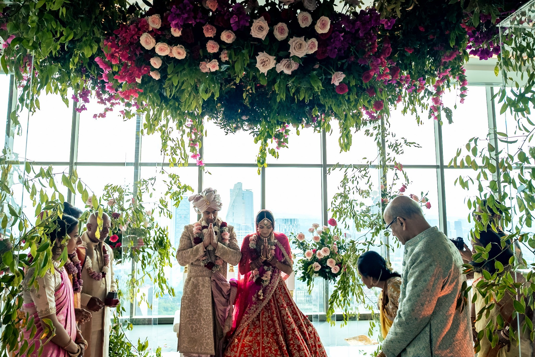 Aagya & Kishore. Wedding and family photographer in Mexico City