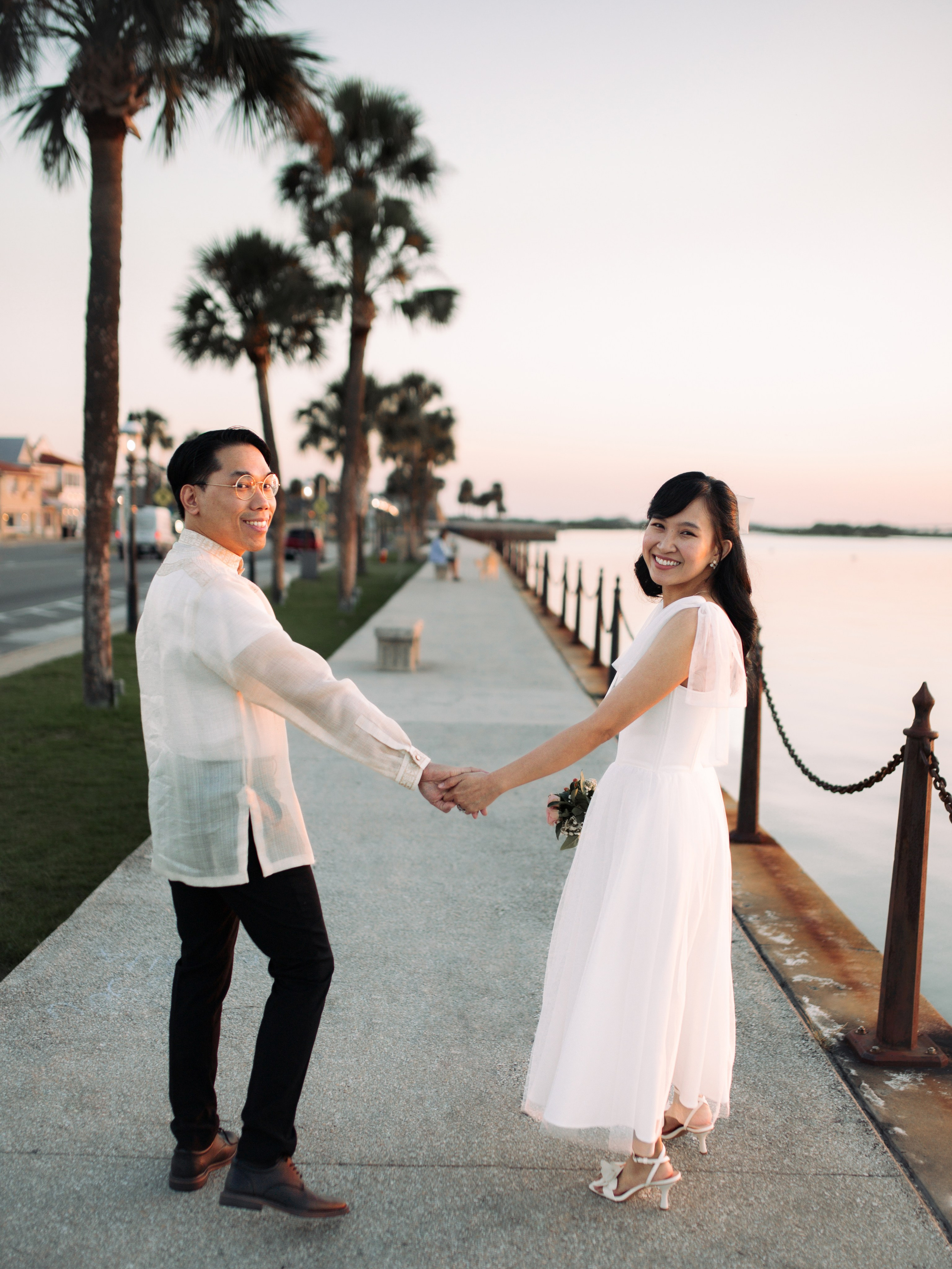 D&J engagement St. Augustine. Portrait and couples photographer in Florida, Valeriia Honcharova