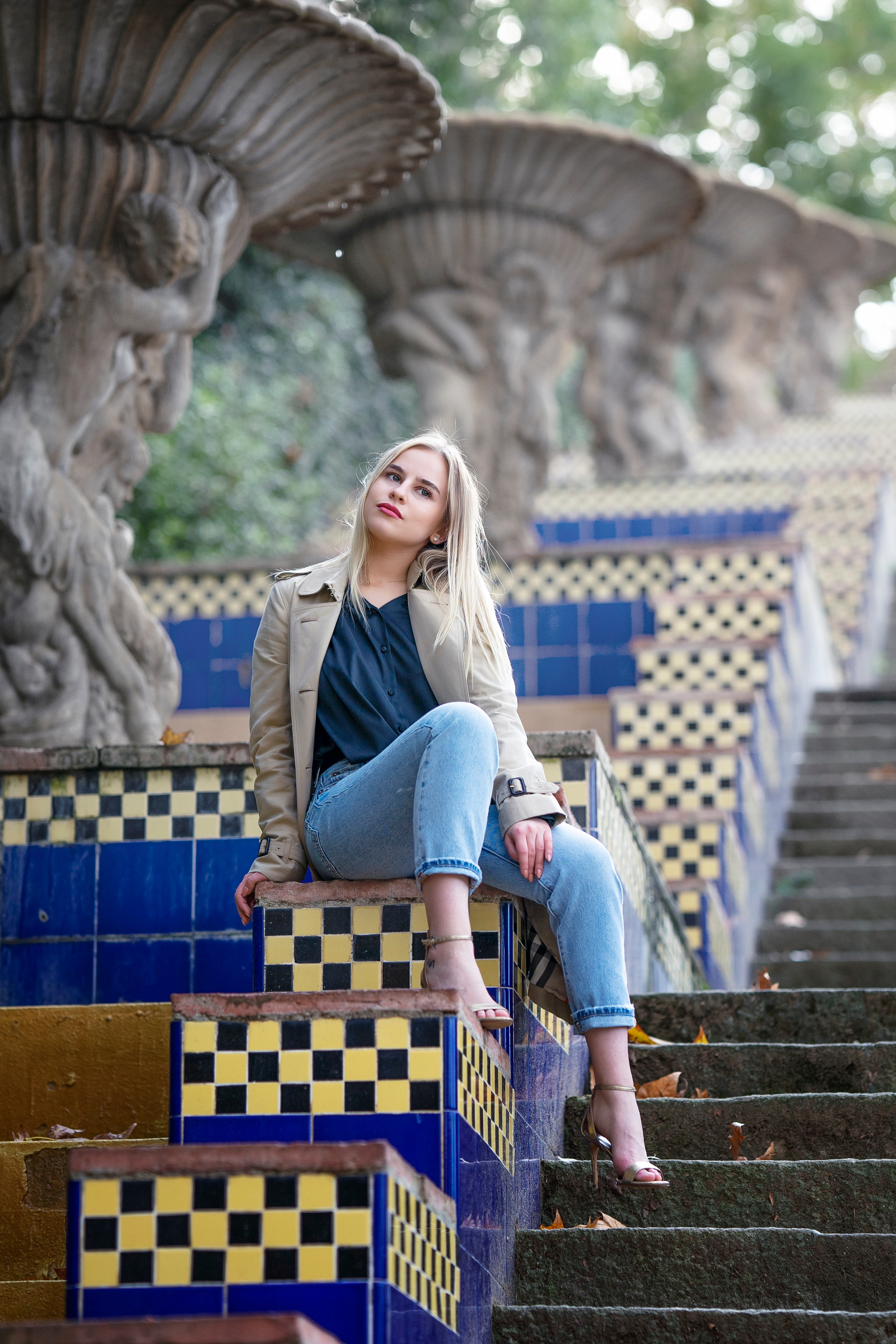 Montjuïc Hill in Barcelona. Inicio