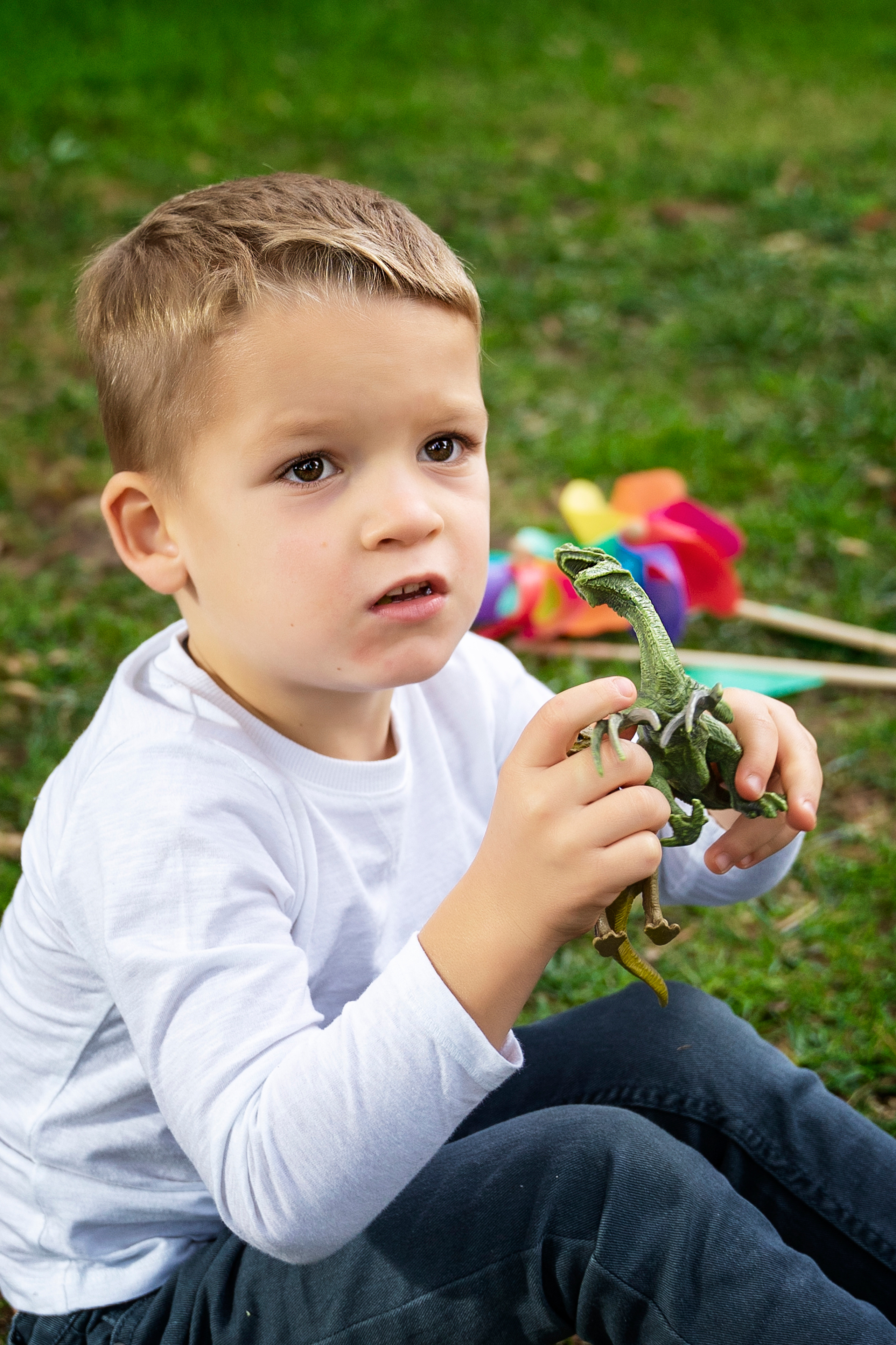 A family picnic in Ciutadella Park. Inicio