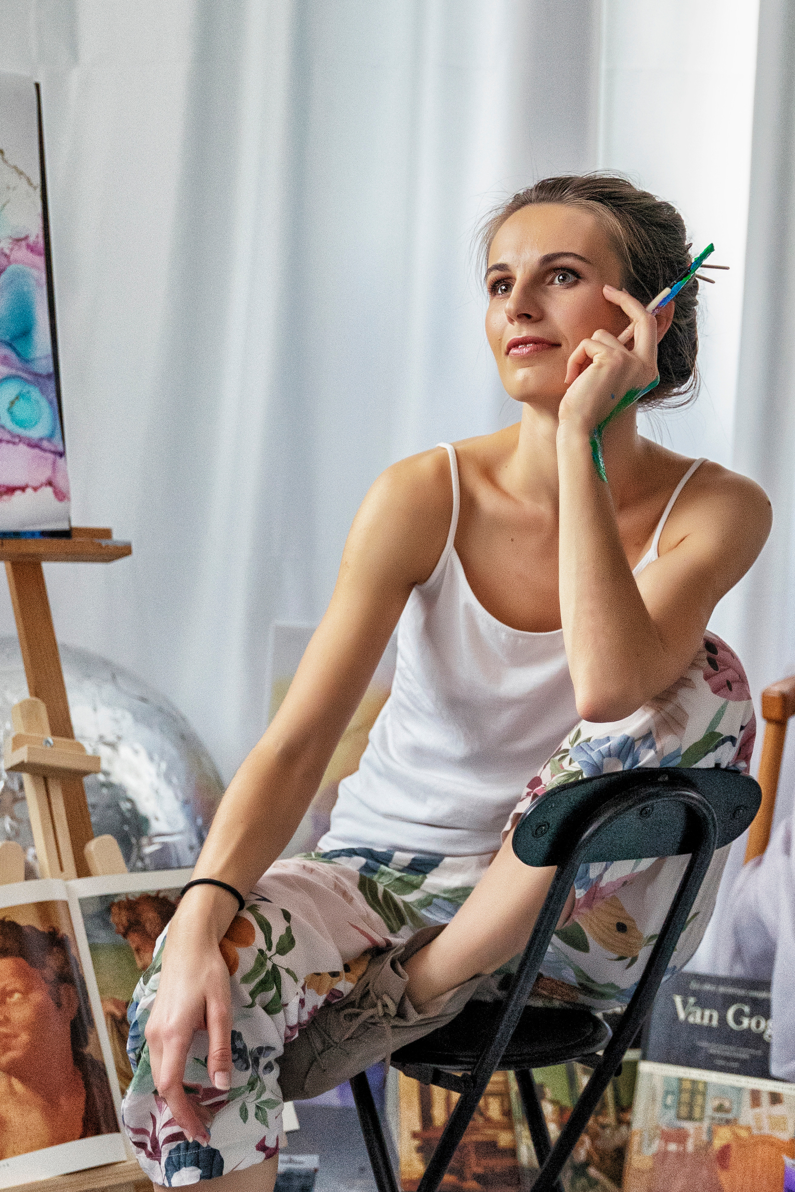 Artist Anna. Photographer @ Studio | Barcelona — Svyatoslav Usmyal