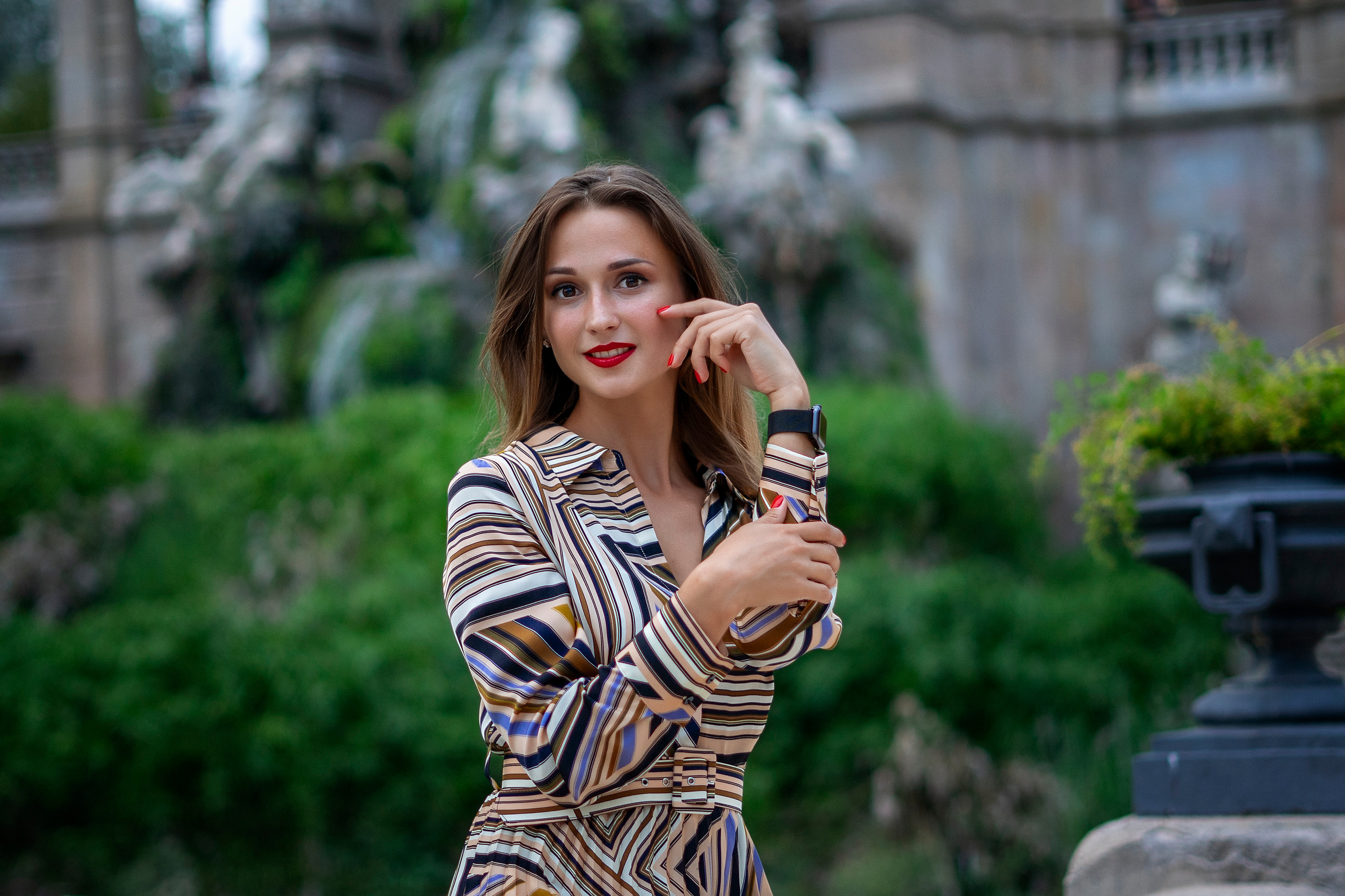 Park Ciutadella in Barcelona. Inicio