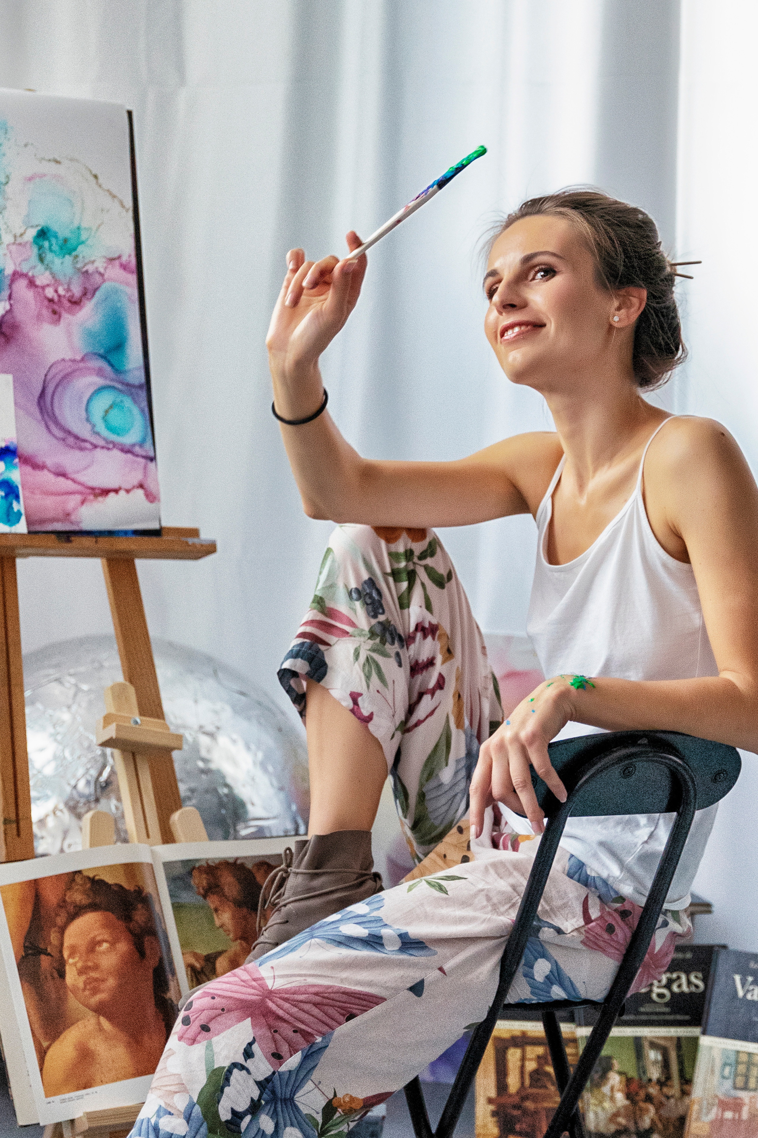 Artist Anna. Photographer @ Studio | Barcelona — Svyatoslav Usmyal