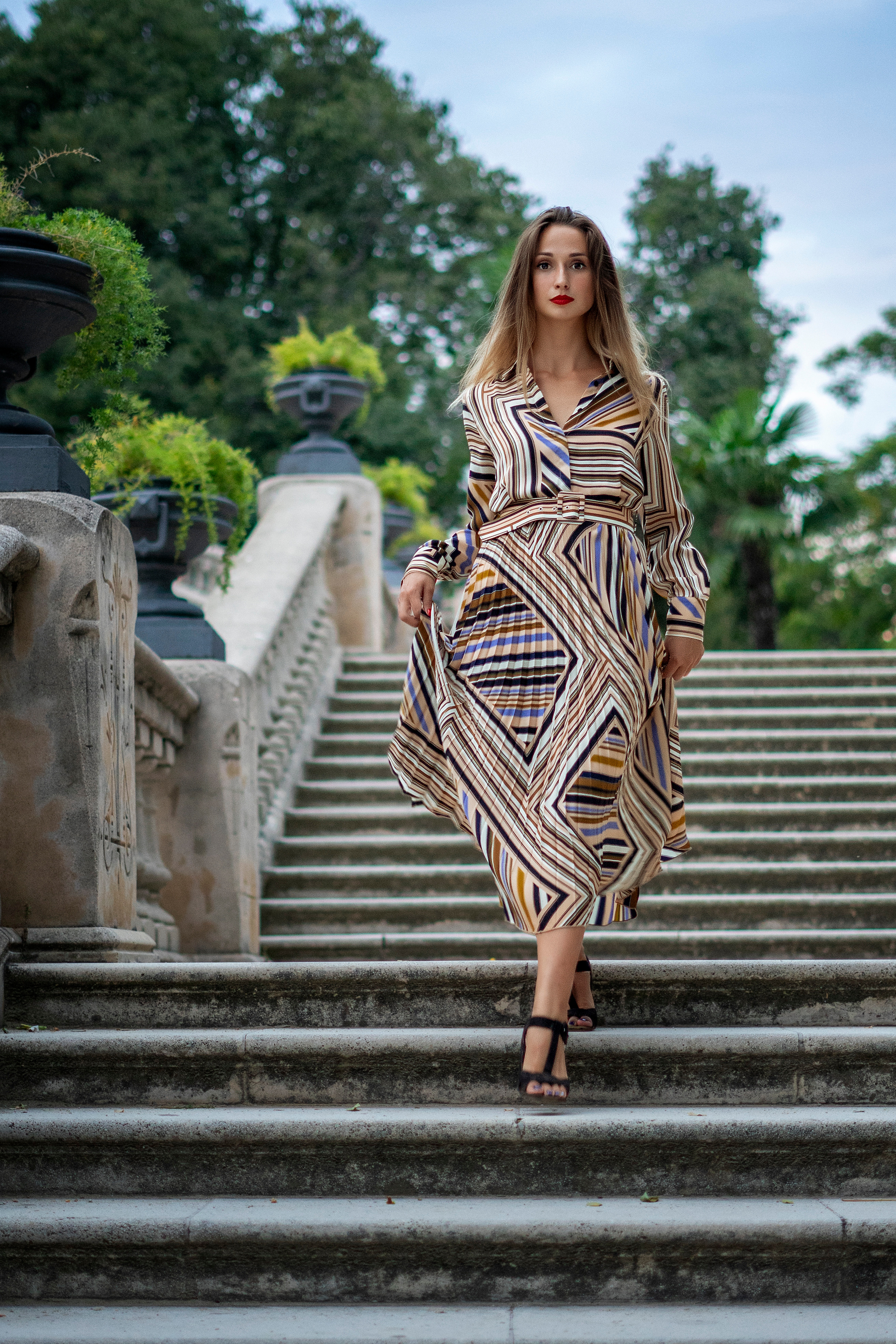 Park Ciutadella in Barcelona. Inicio