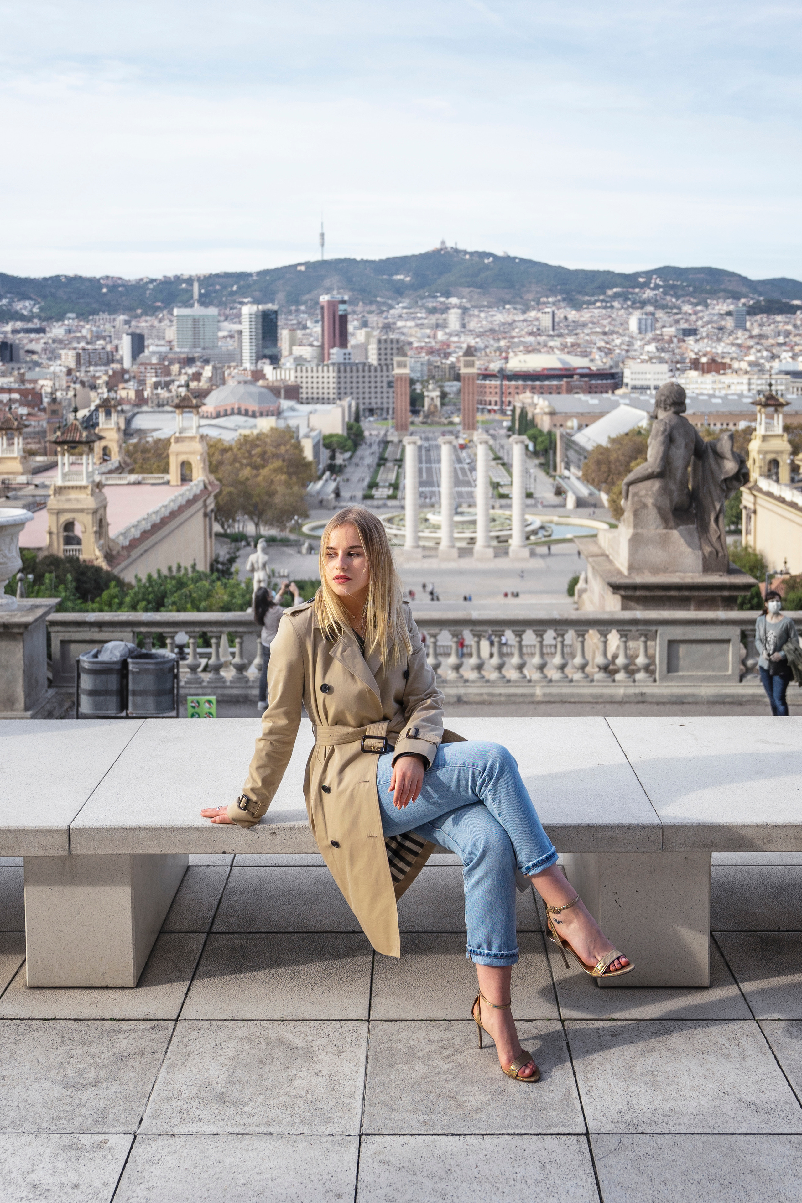 Montjuïc Hill in Barcelona. Inicio