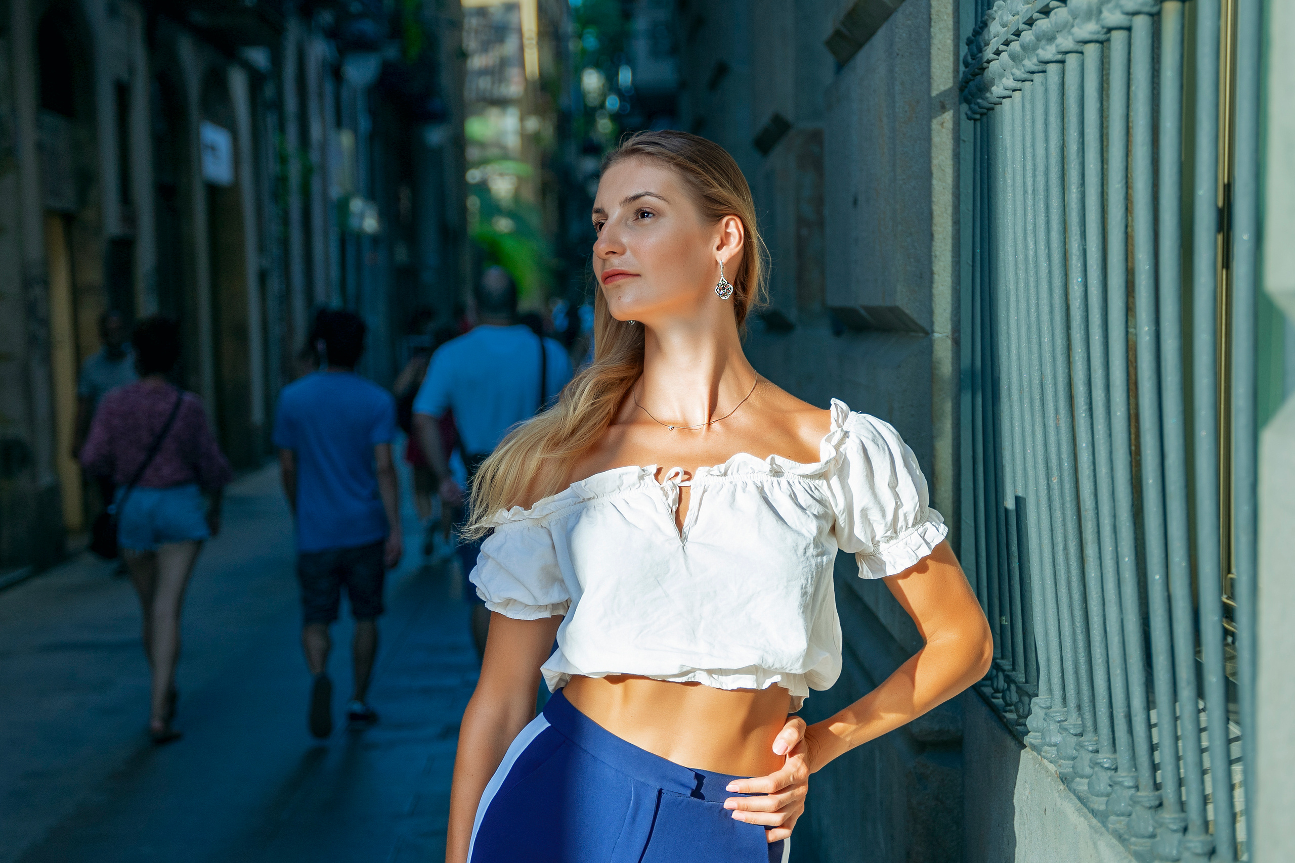 The Gothic Quarter in Barcelona. Inicio