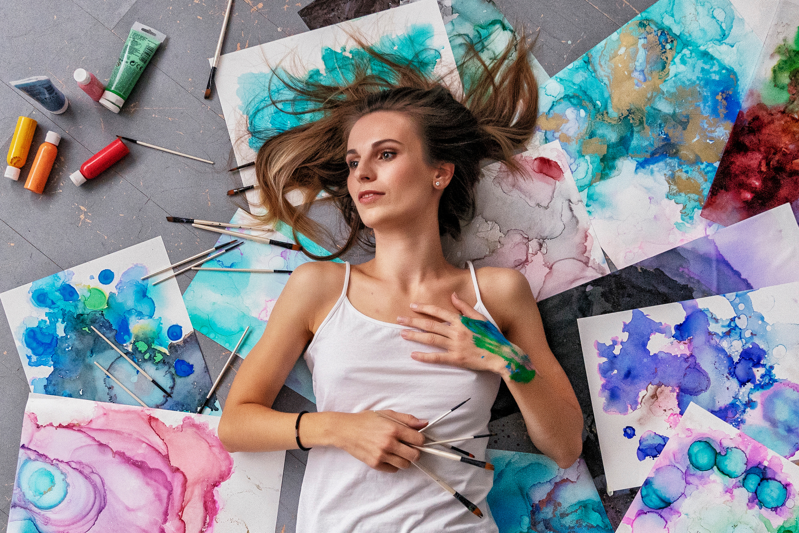 Artist Anna. Photographer @ Studio | Barcelona — Svyatoslav Usmyal