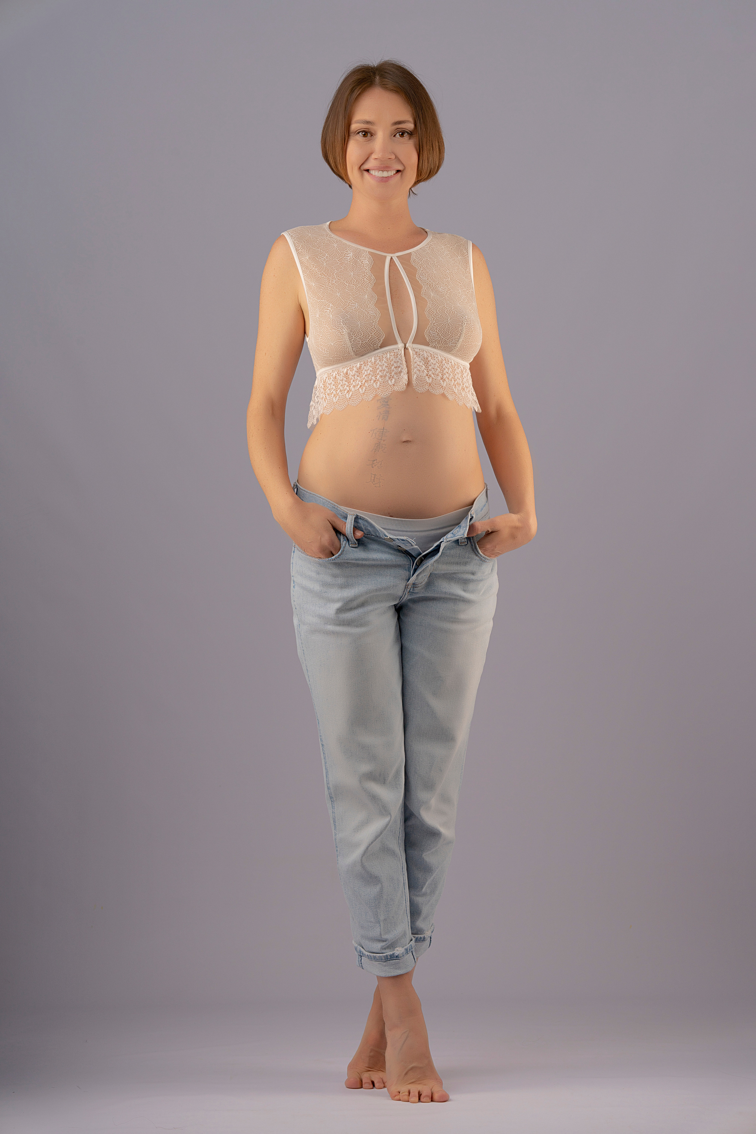 Pregnancy. Photographer @ Studio | Barcelona — Svyatoslav Usmyal