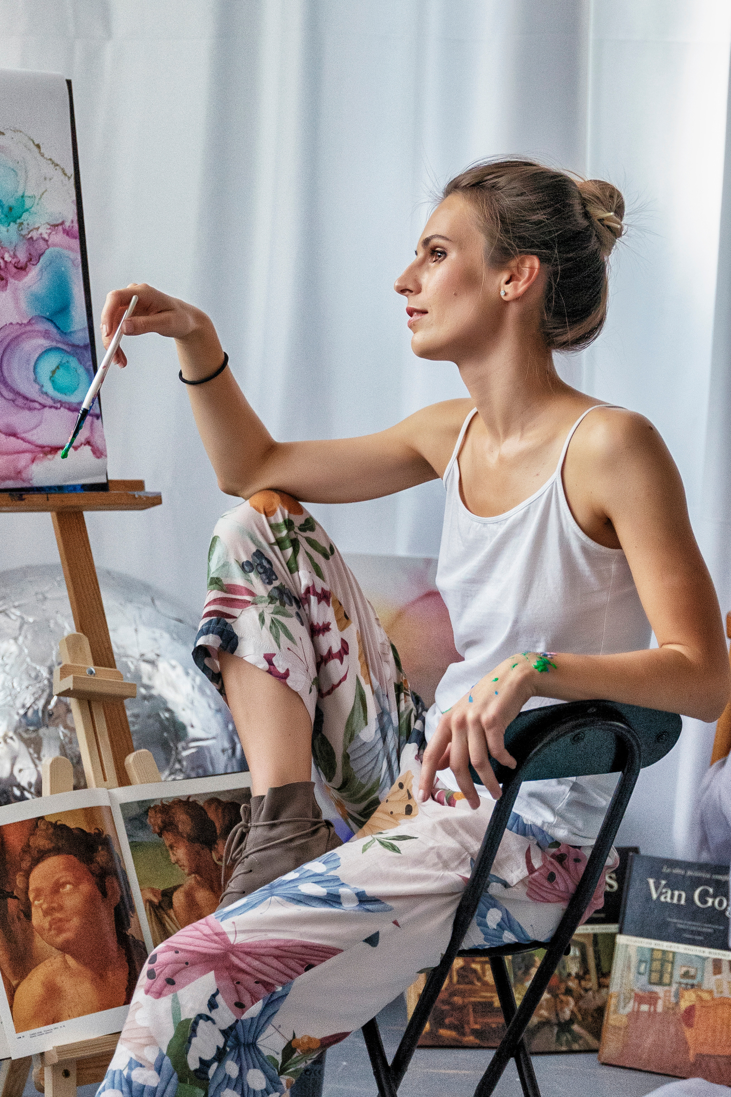 Artist Anna. Photographer @ Studio | Barcelona — Svyatoslav Usmyal