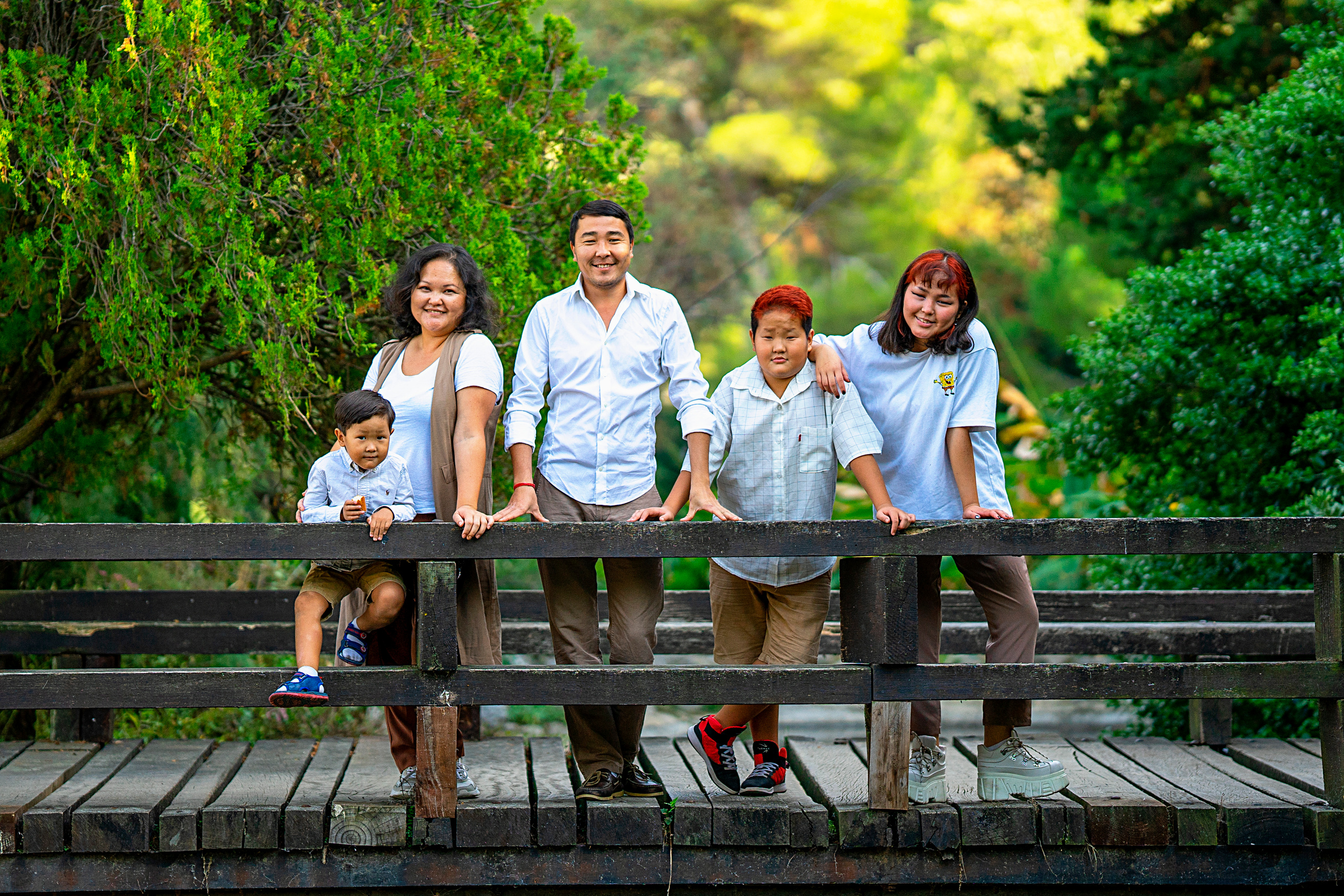 A large and friendly family. Photographer @ Studio | Barcelona — Svyatoslav Usmyal