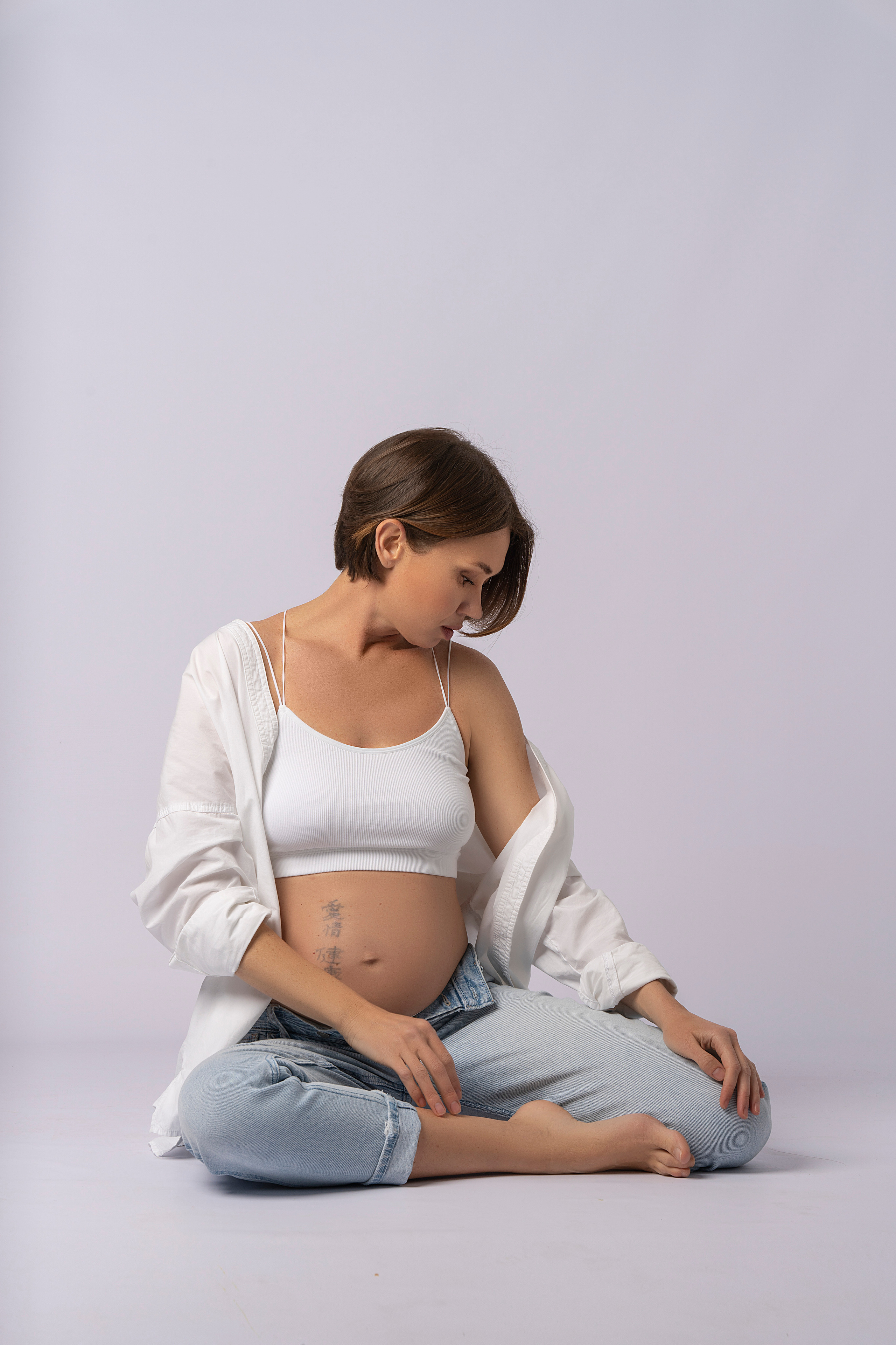 Pregnancy. Photographer @ Studio | Barcelona — Svyatoslav Usmyal