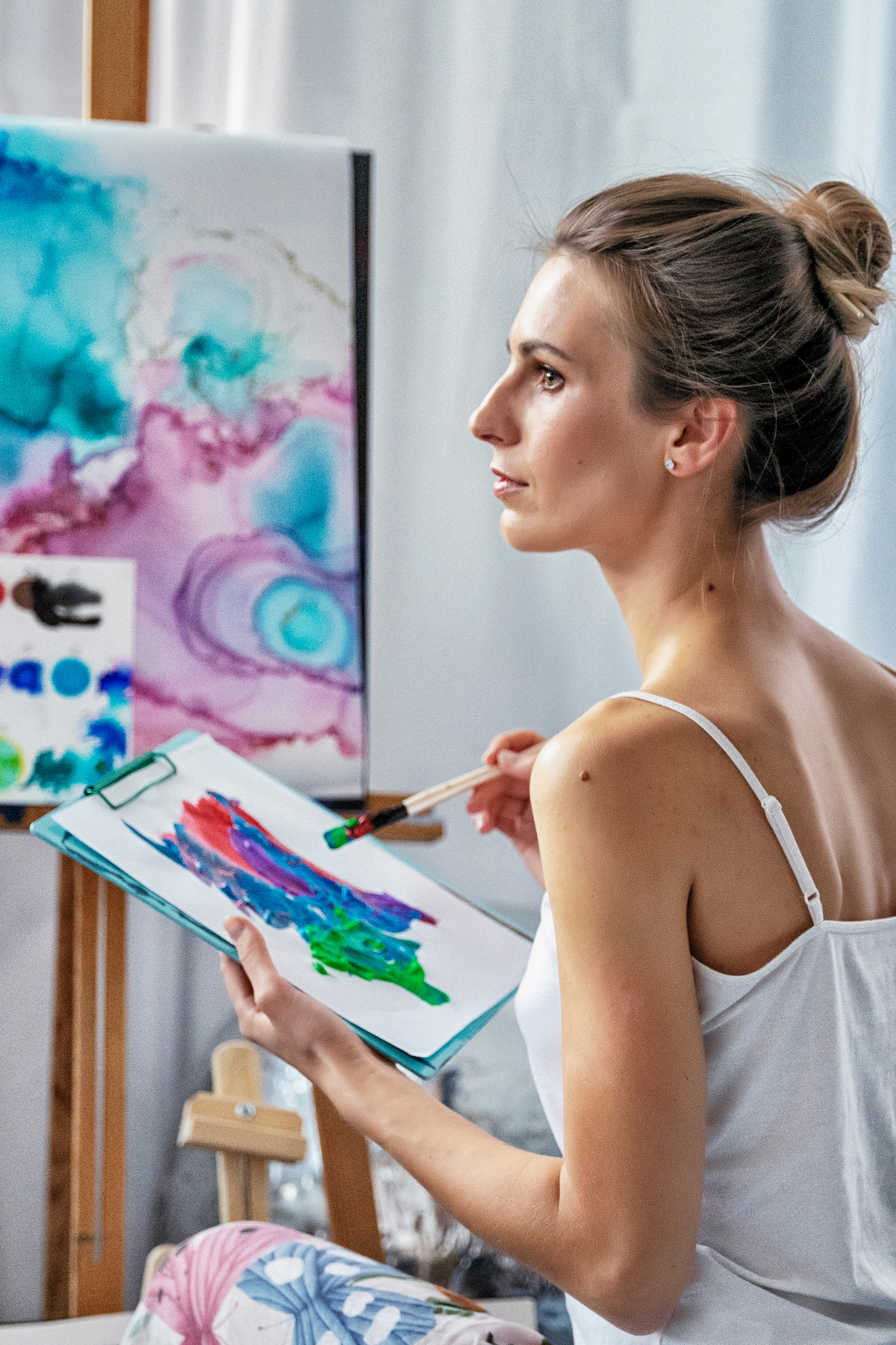 Artist Anna. Photographer @ Studio | Barcelona — Svyatoslav Usmyal