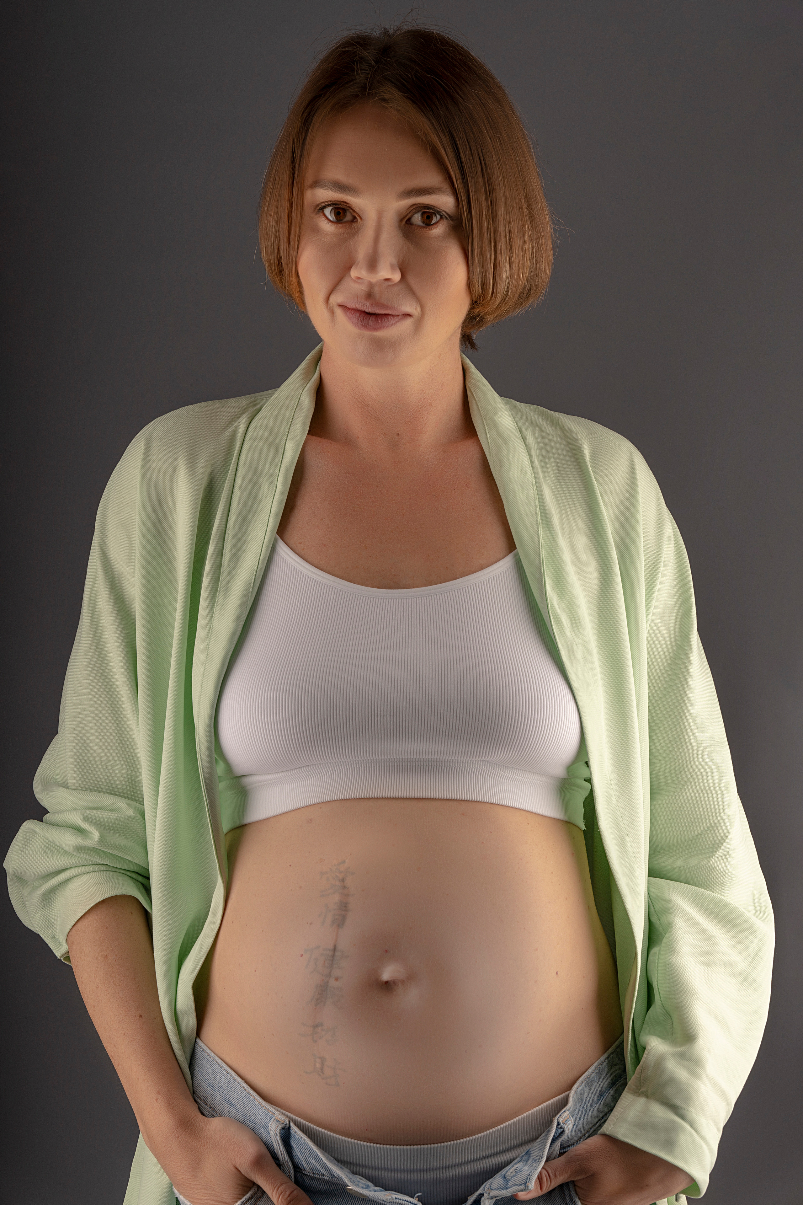Pregnancy. Photographer @ Studio | Barcelona — Svyatoslav Usmyal