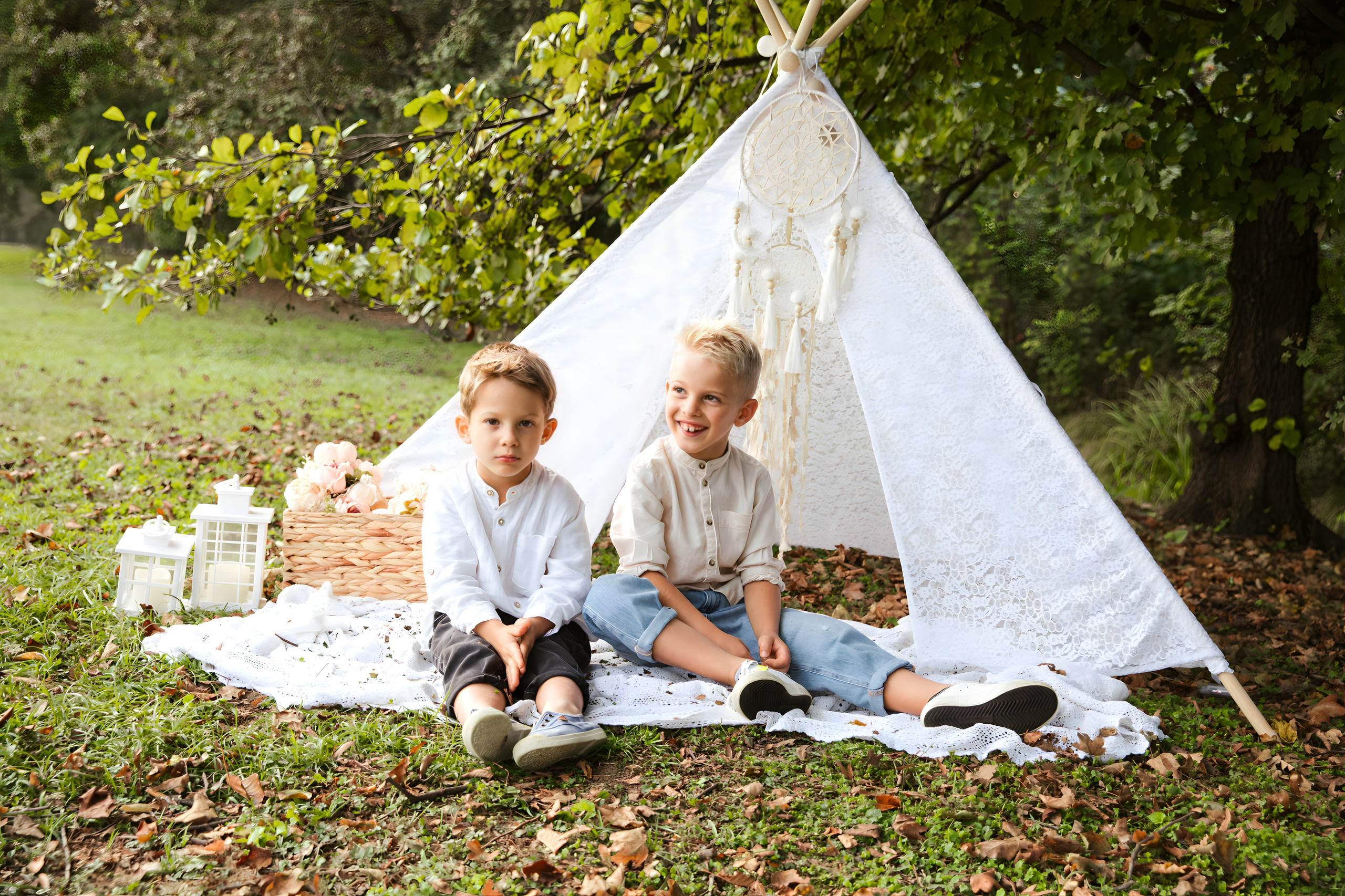 Maggie e la sua bellissima famiglia. Luci e Capricci Photography
