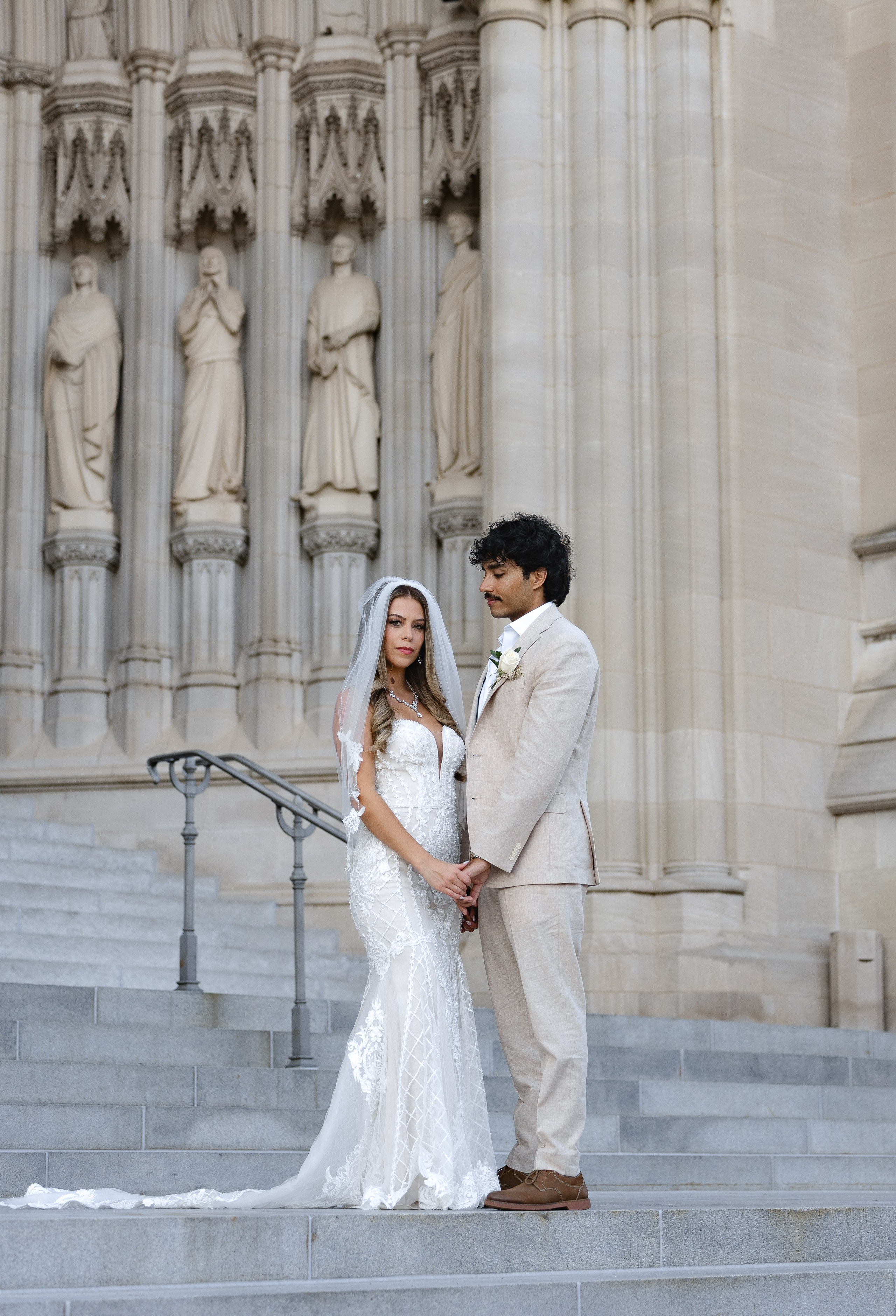 Nina and Arjun. Intimate Elopement in Washington DC. Photographer Anastasia Nagibina