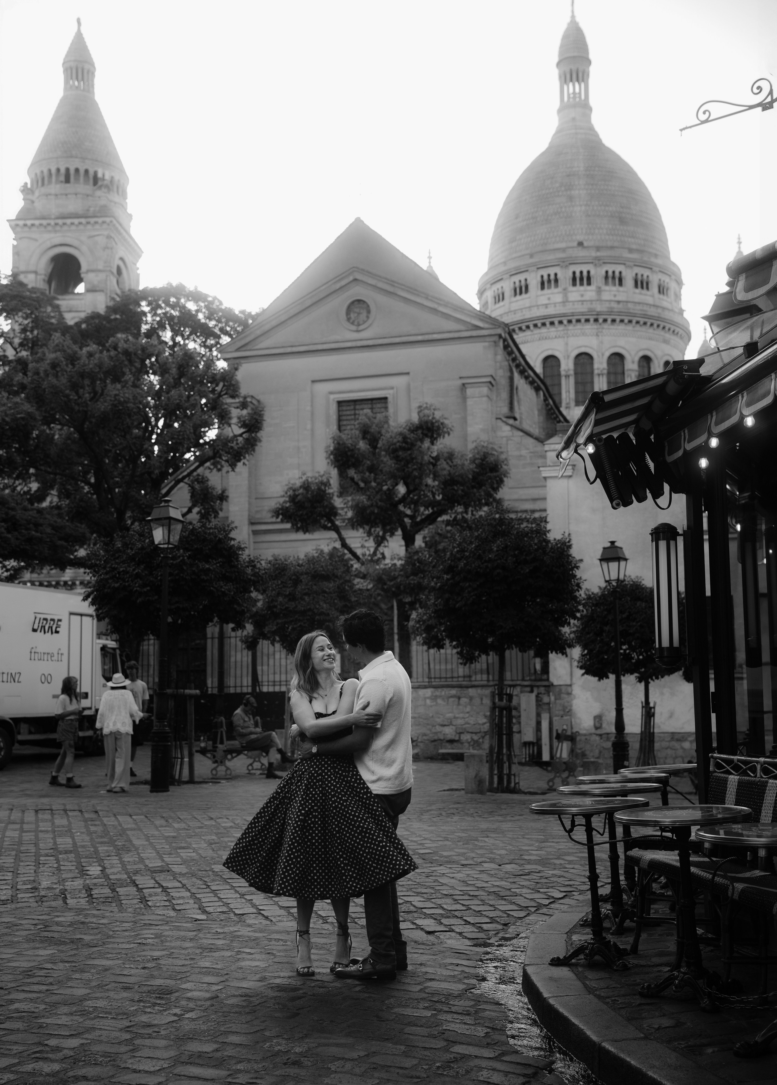 Julian & Sarah in Montmartre