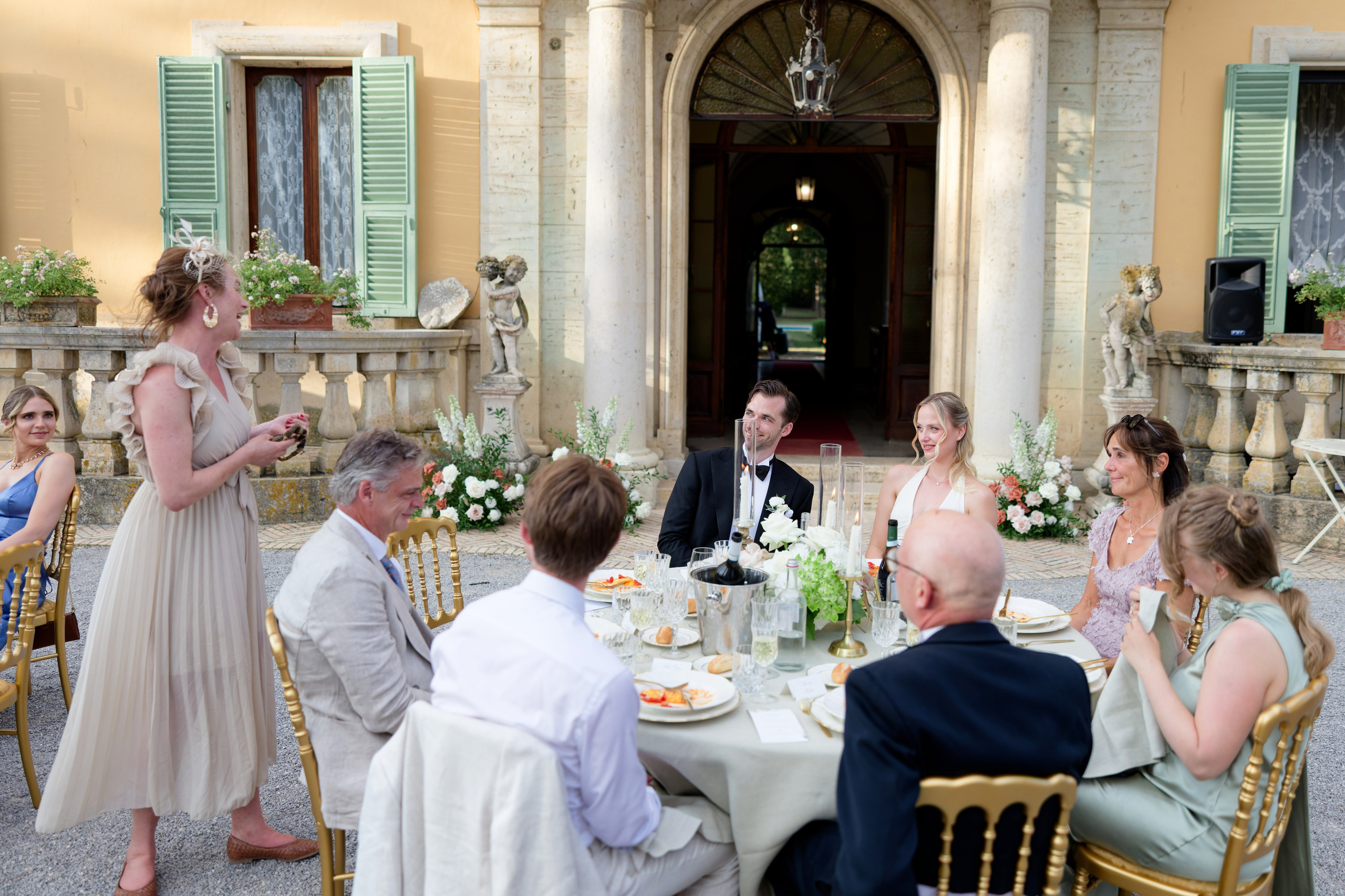 Wedding at La Torre di Pila, Umbria, Italy