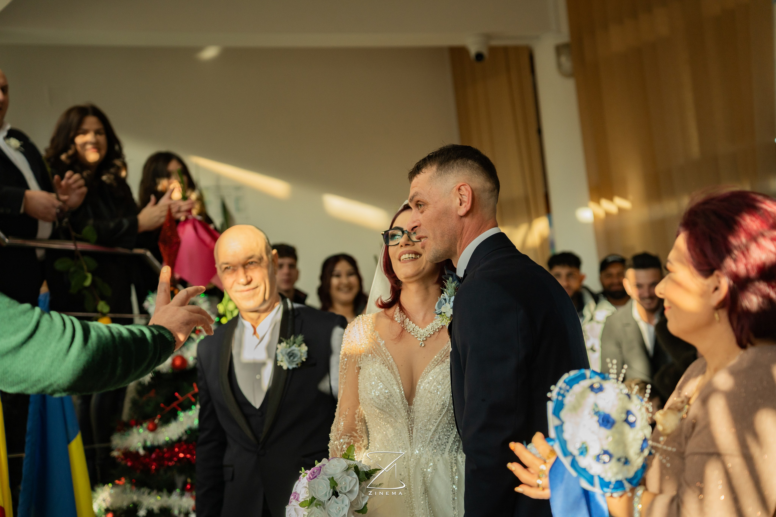 CLAUDIA and MARIAN — WEDDING. Z I N E M A